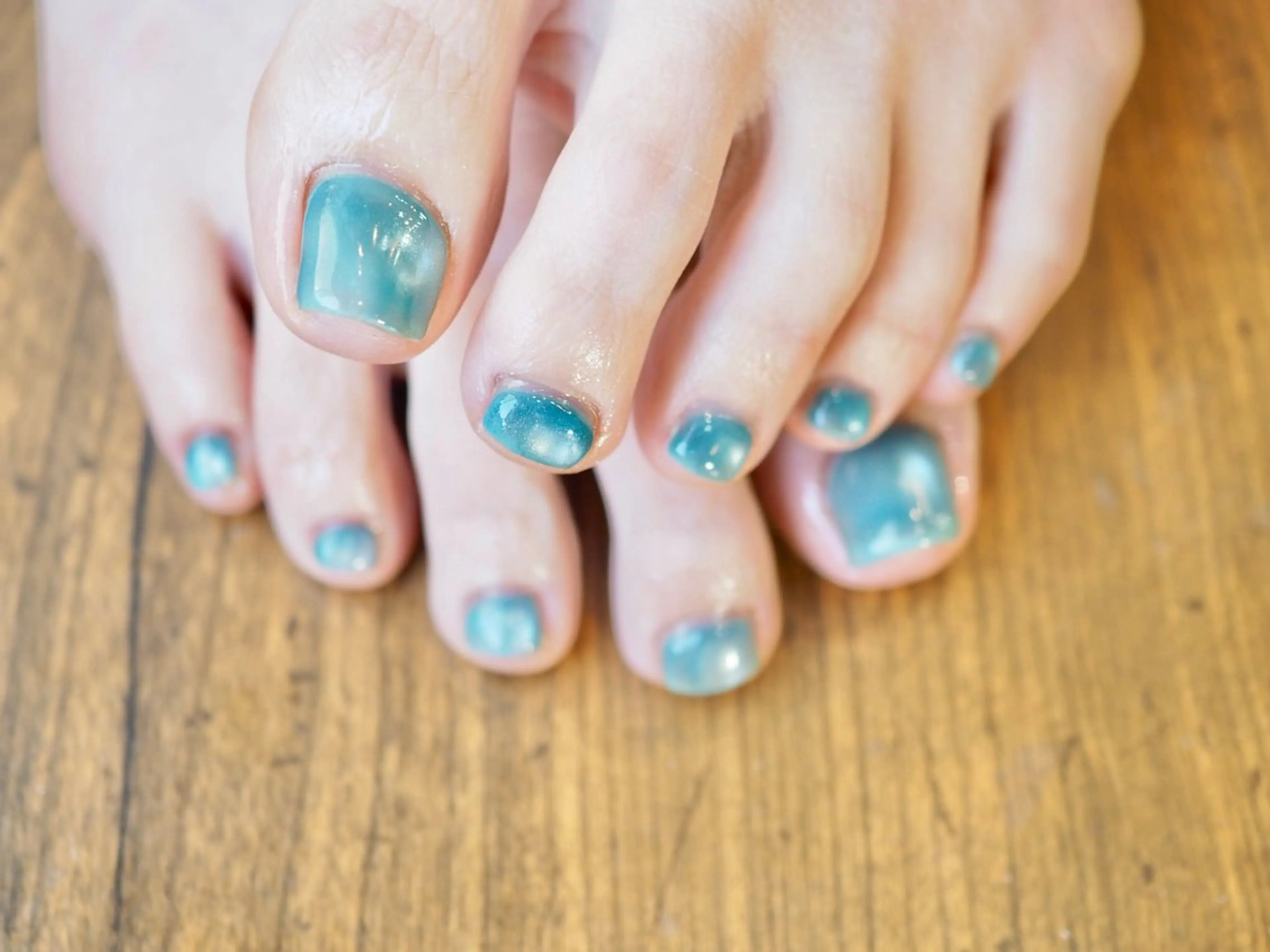 ネイル フットネイル glaNje aoiのネイルデザイン