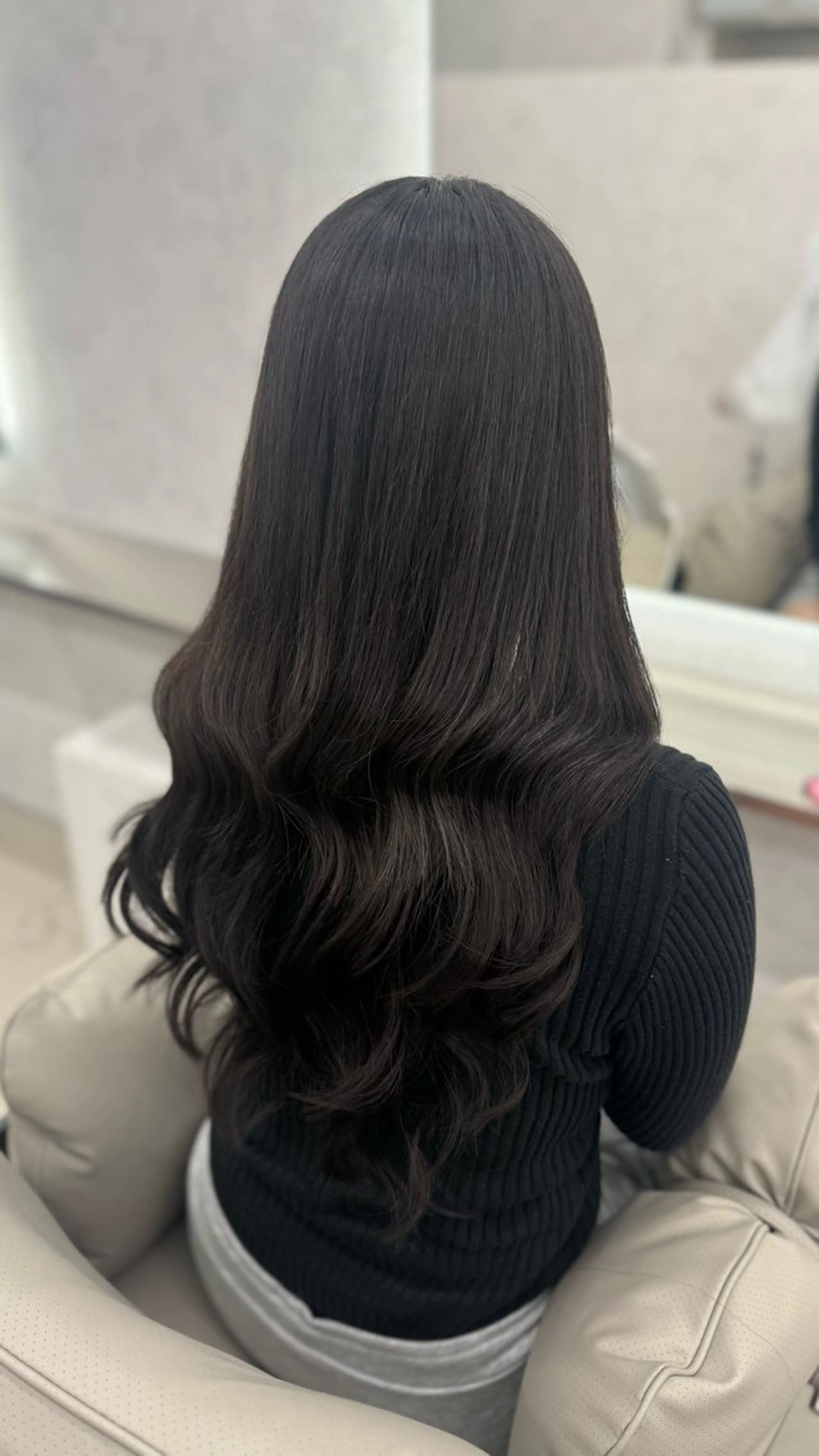 ロング ロング エクステ 大古 楓のヘアスタイル