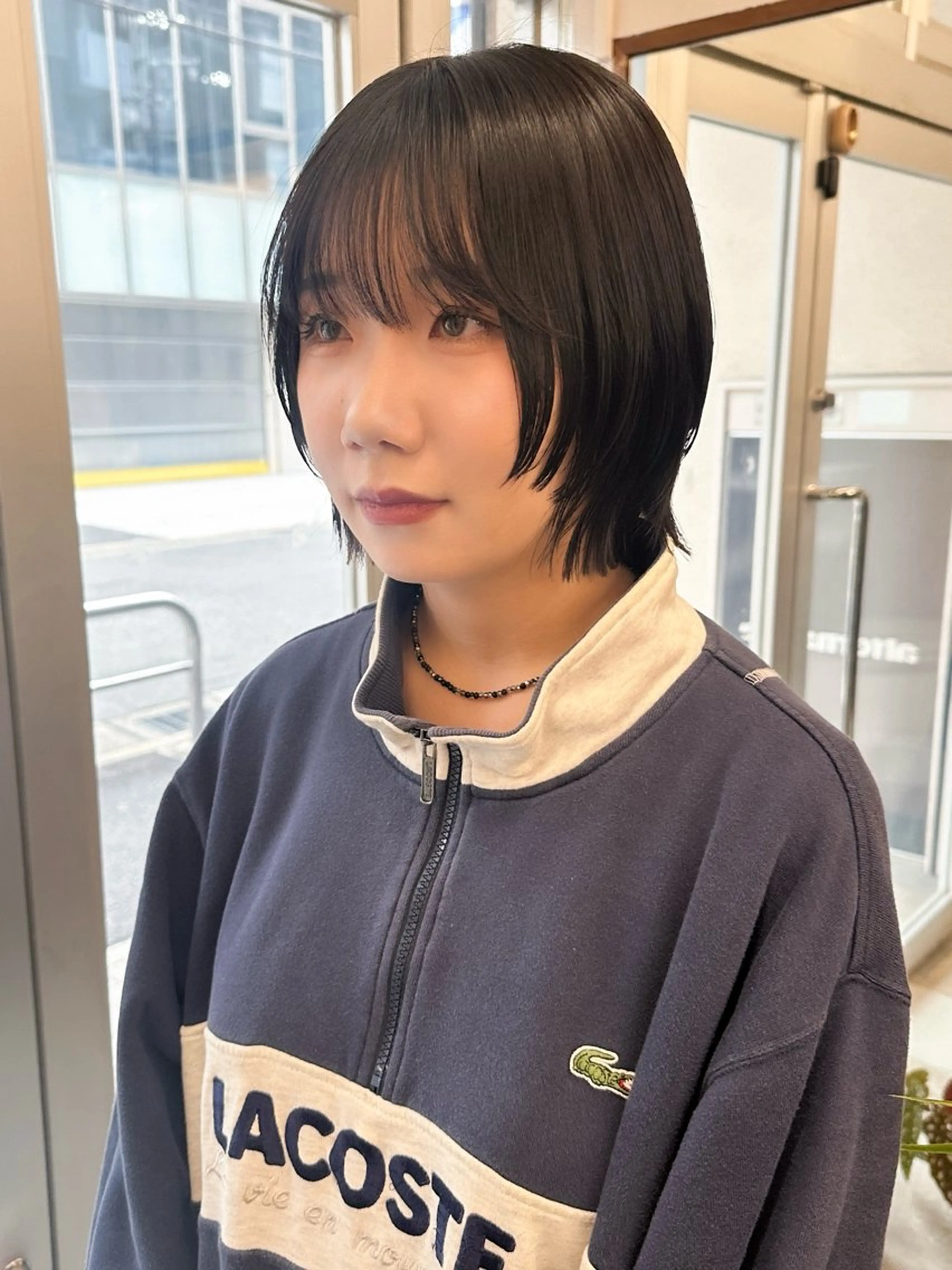 ミディアム カラー カット ヘアカラー トリートメント 🐏nao /レイヤーカット🐏のヘアスタイル