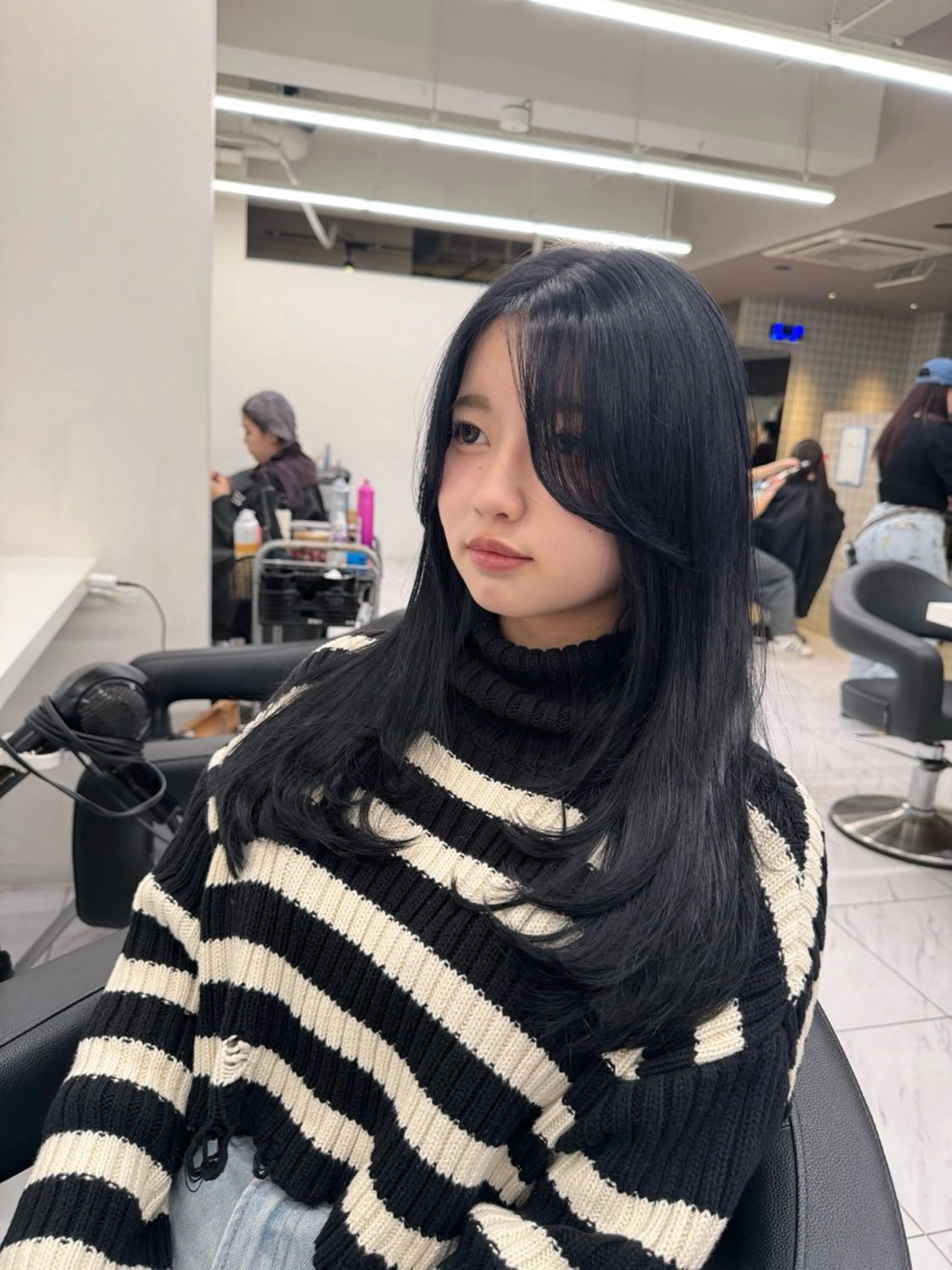 ロング カラー ヘアアレンジ Over hair_ misakiのヘアスタイル