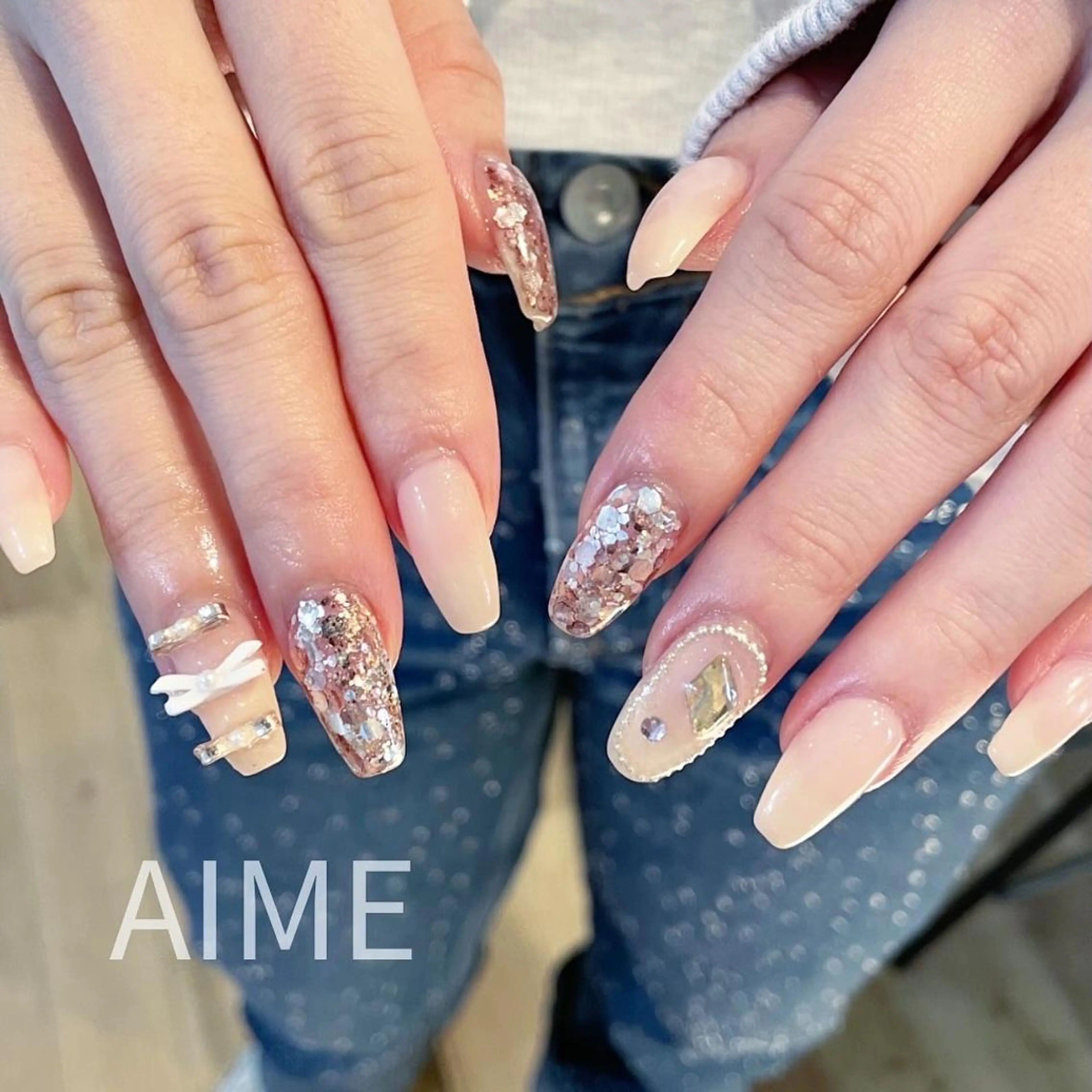 ネイル ハンドネイル AIME （momo）のネイルデザイン