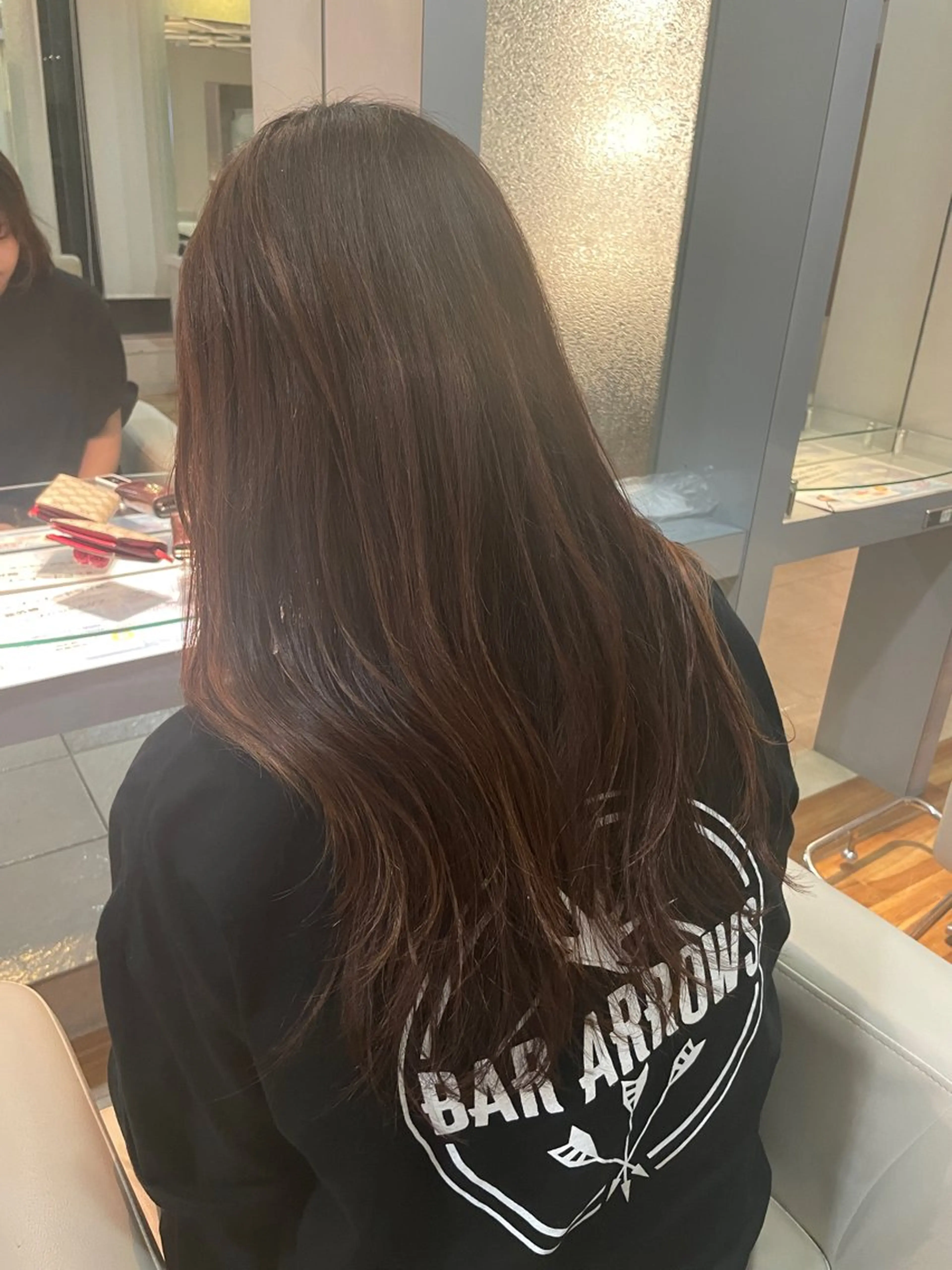 ロング 髪質改善 縮毛矯正 トリートメント 阿部 祥大のヘアスタイル