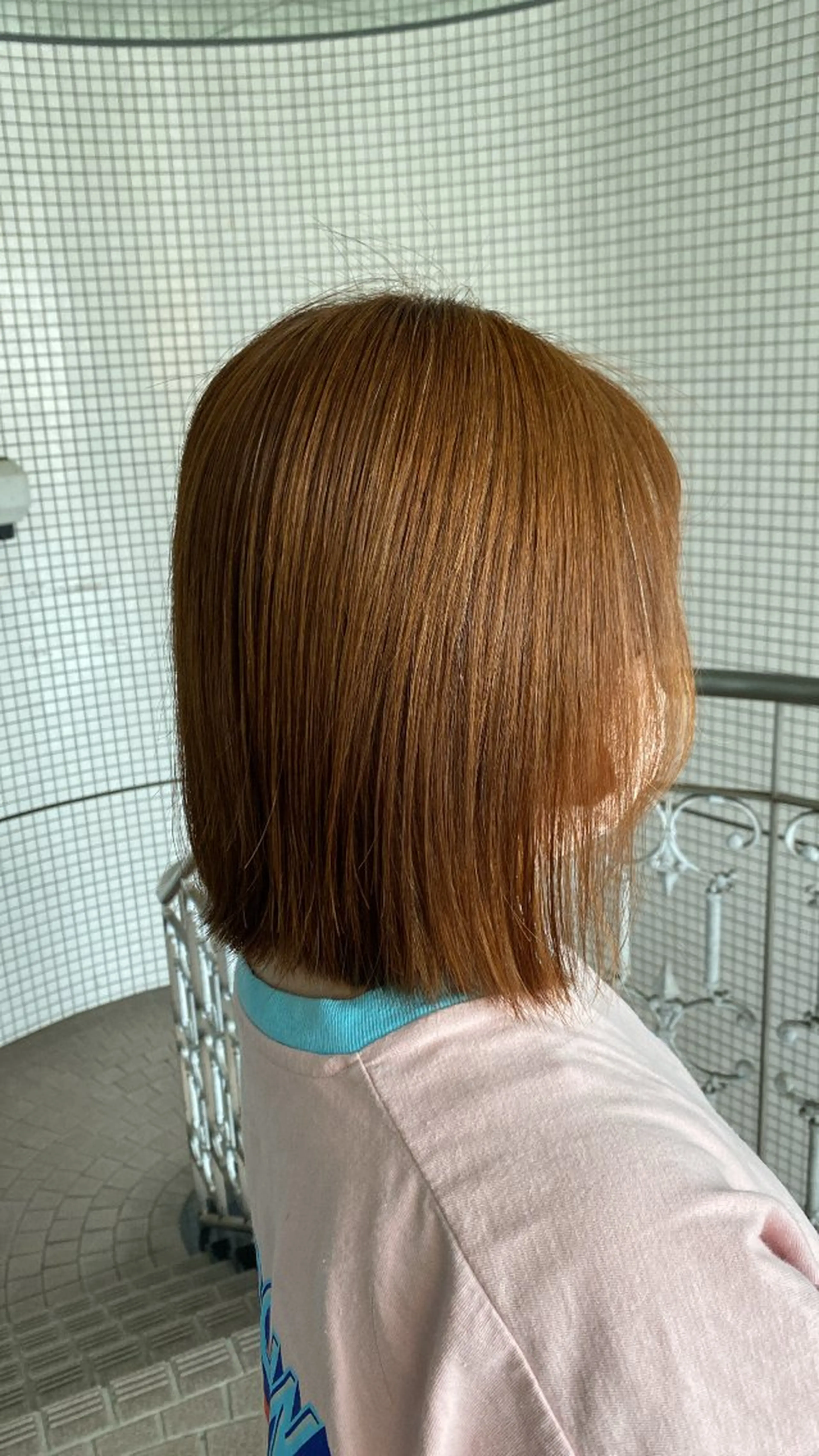 ショート ヘアカラー 北村 理奈のヘアスタイル