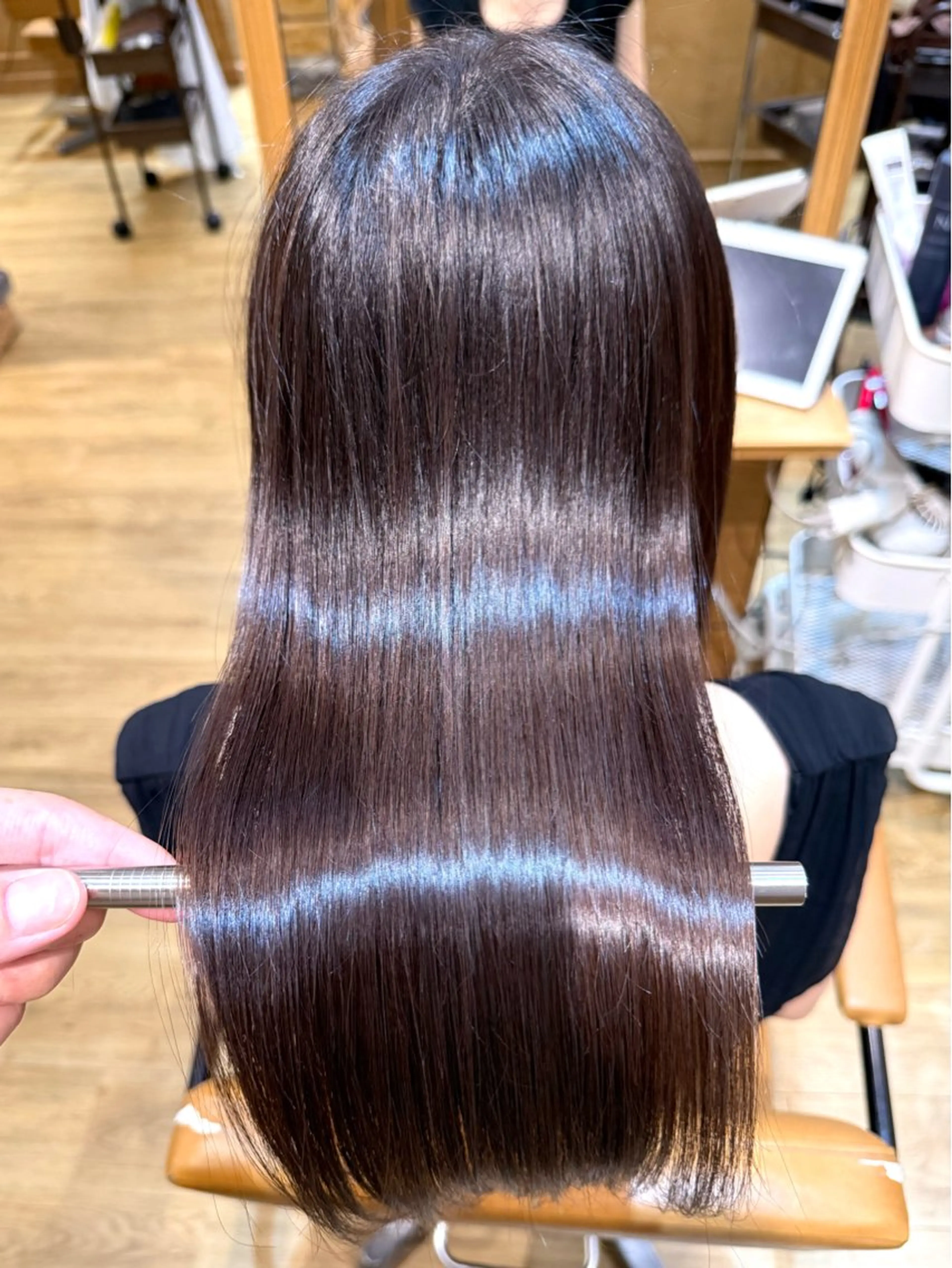 ロング 髪質改善 トリートメント カット トリートメント 千 田のヘアスタイル