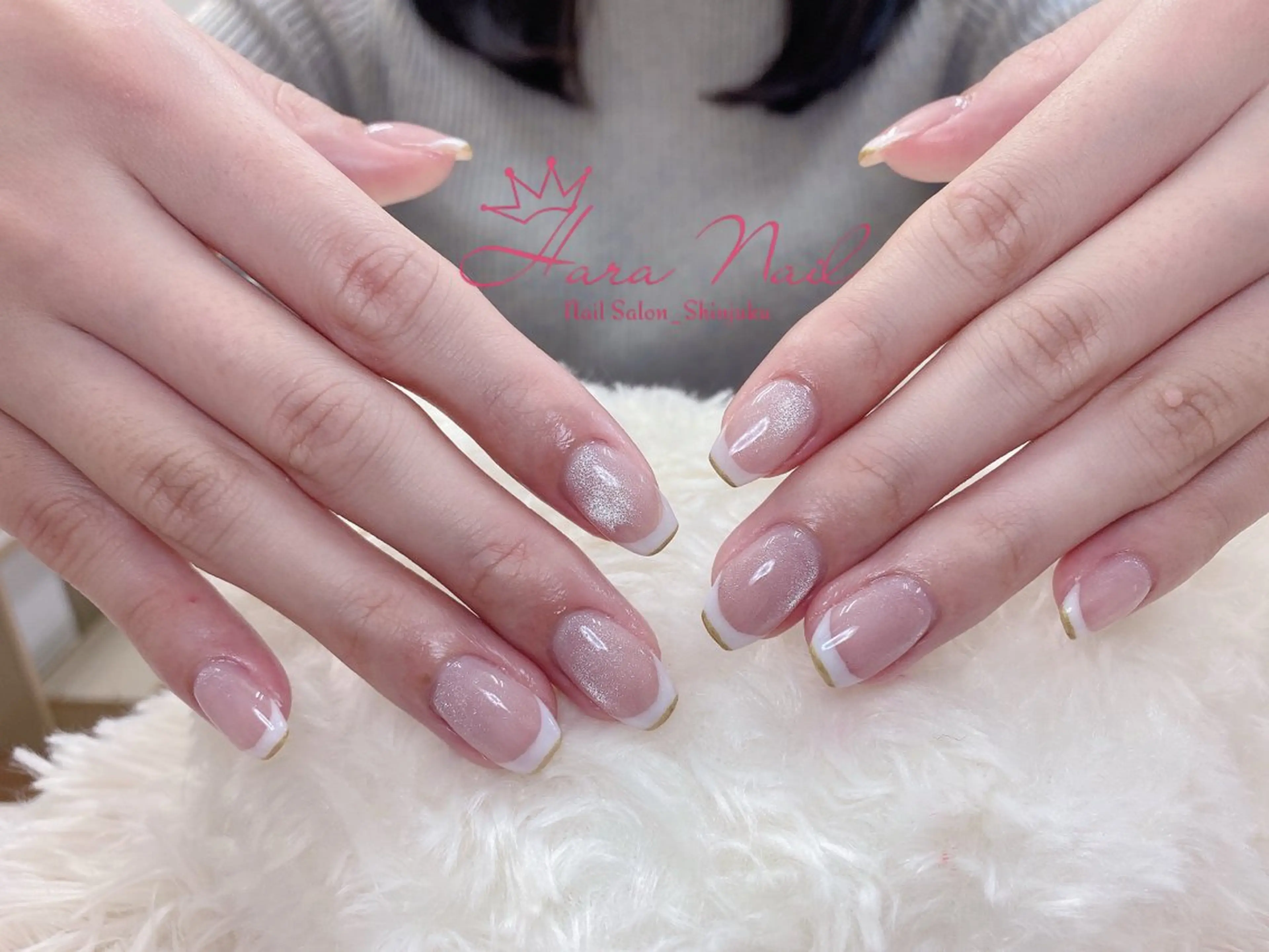 ネイル ハンドネイル ハンドケア Hara Nail 【パラジェル使用】のネイルデザイン