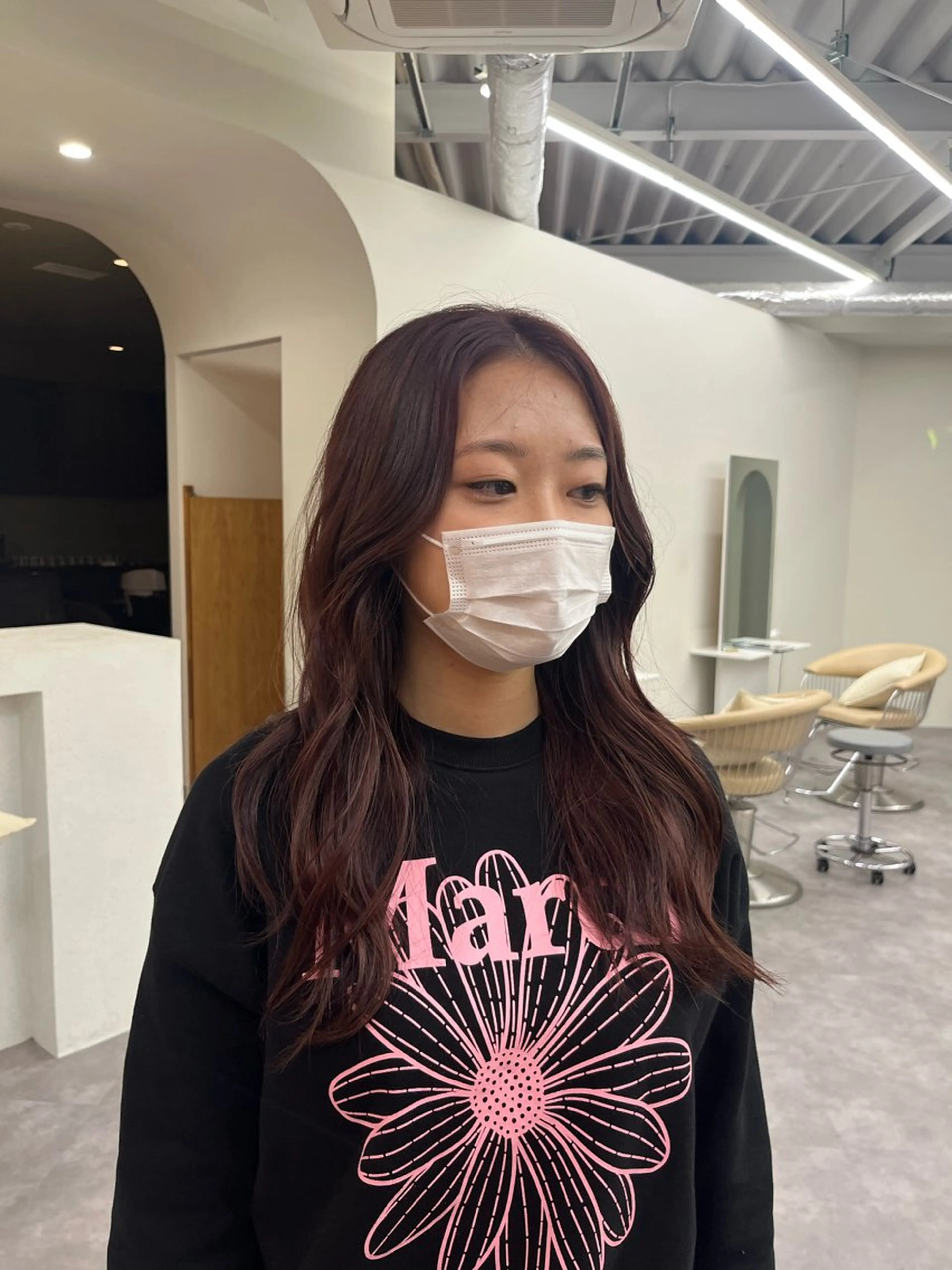 カラー 透明感カラー🌼 沙奈のヘアスタイル