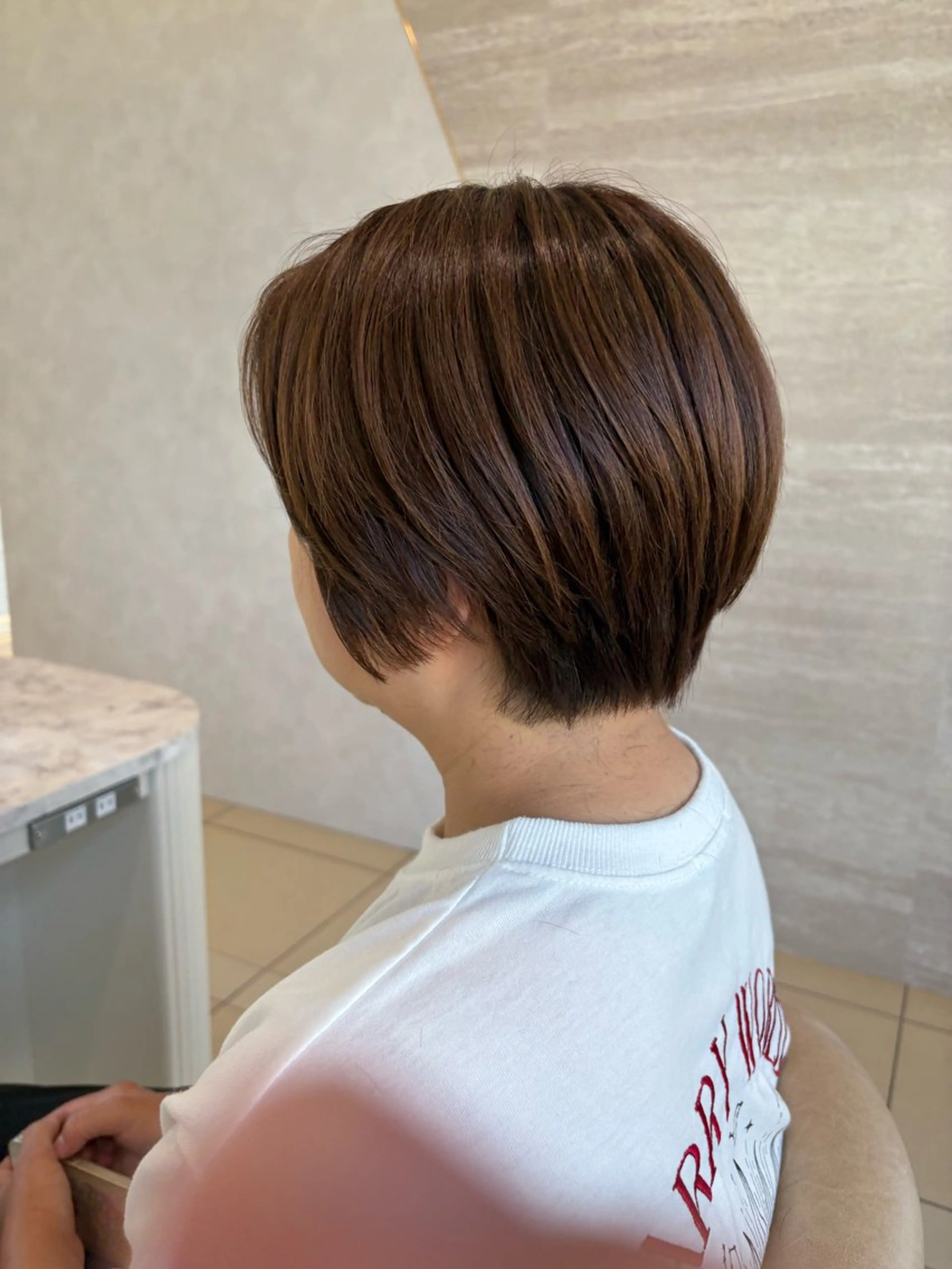 ショート 笹川 聖奈のヘアスタイル