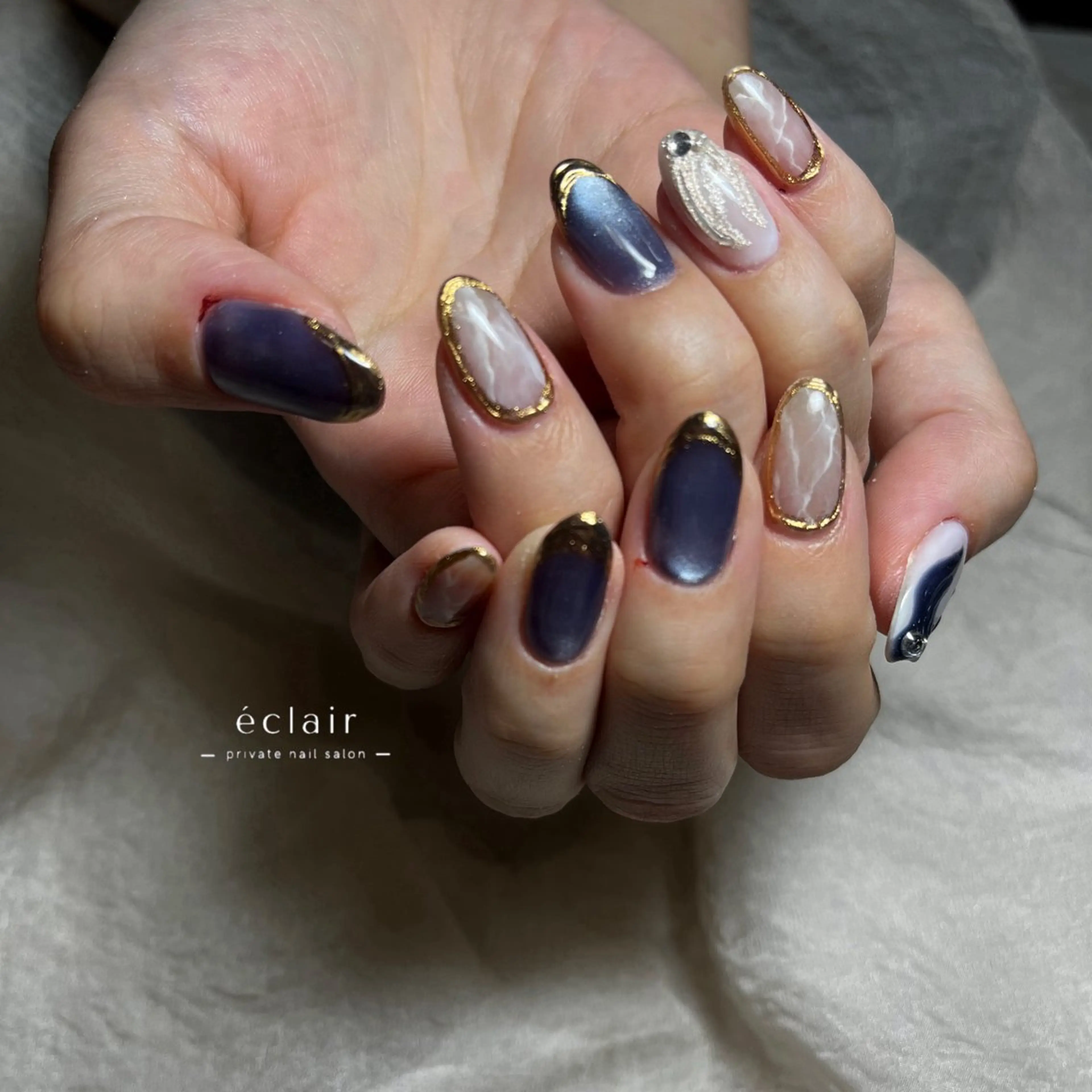 ネイル - Éclair - hitomiのネイルデザイン