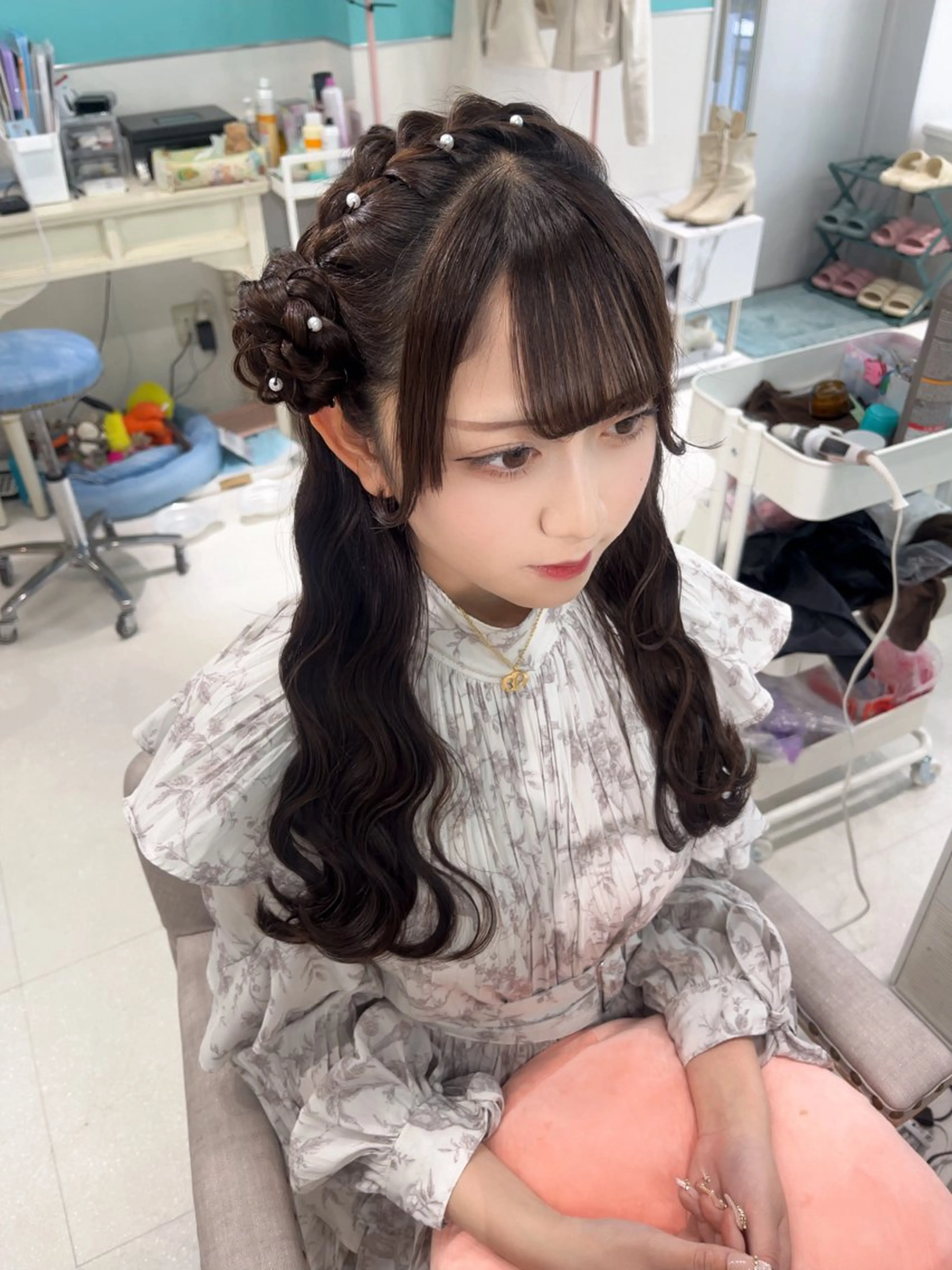 ロング ヘアセット ☁️hinako☁️ 1HAVANAのヘアスタイル