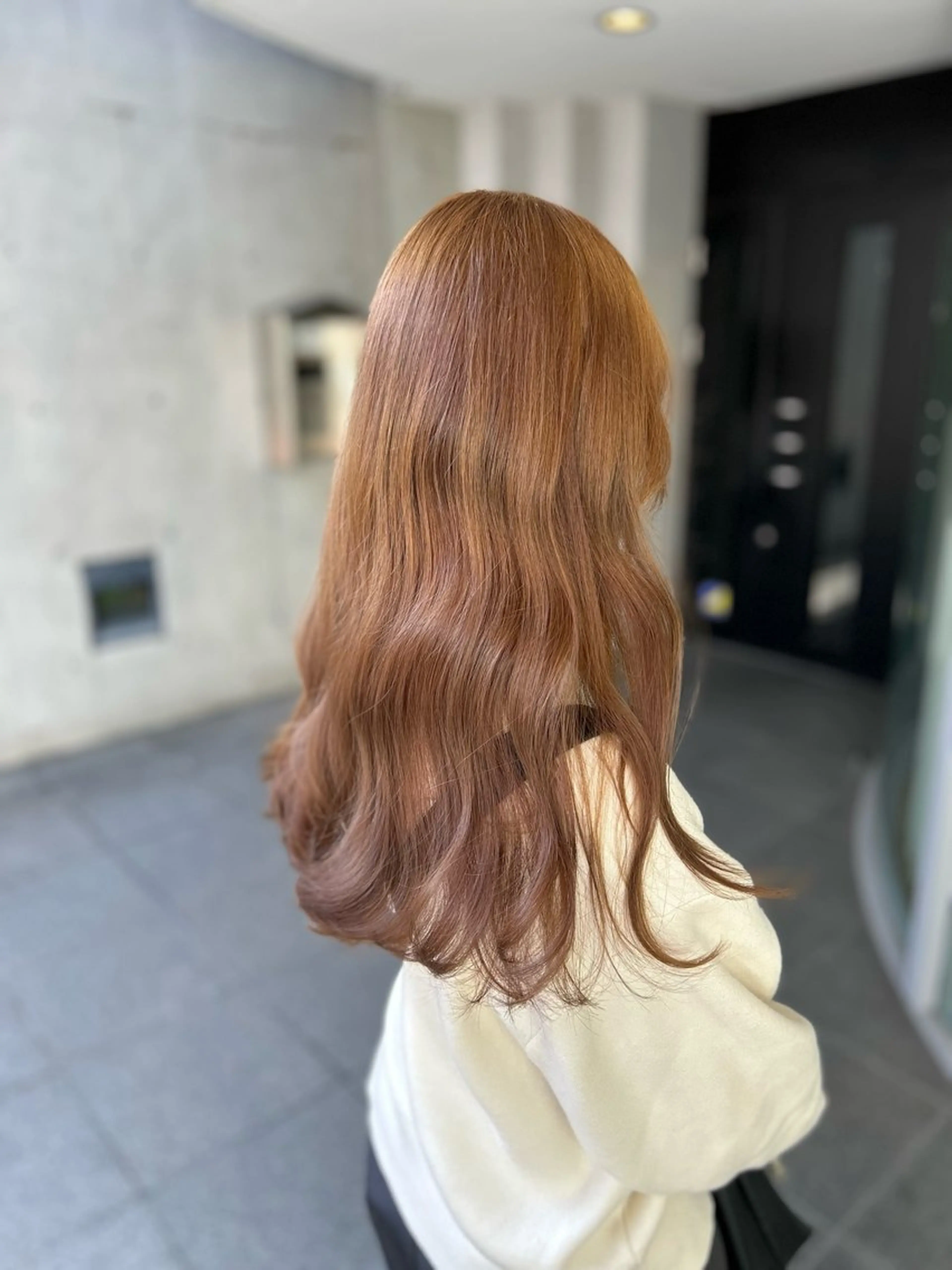 ロング 🌷ブリーチ縮毛矯正 /mina🌷のヘアスタイル