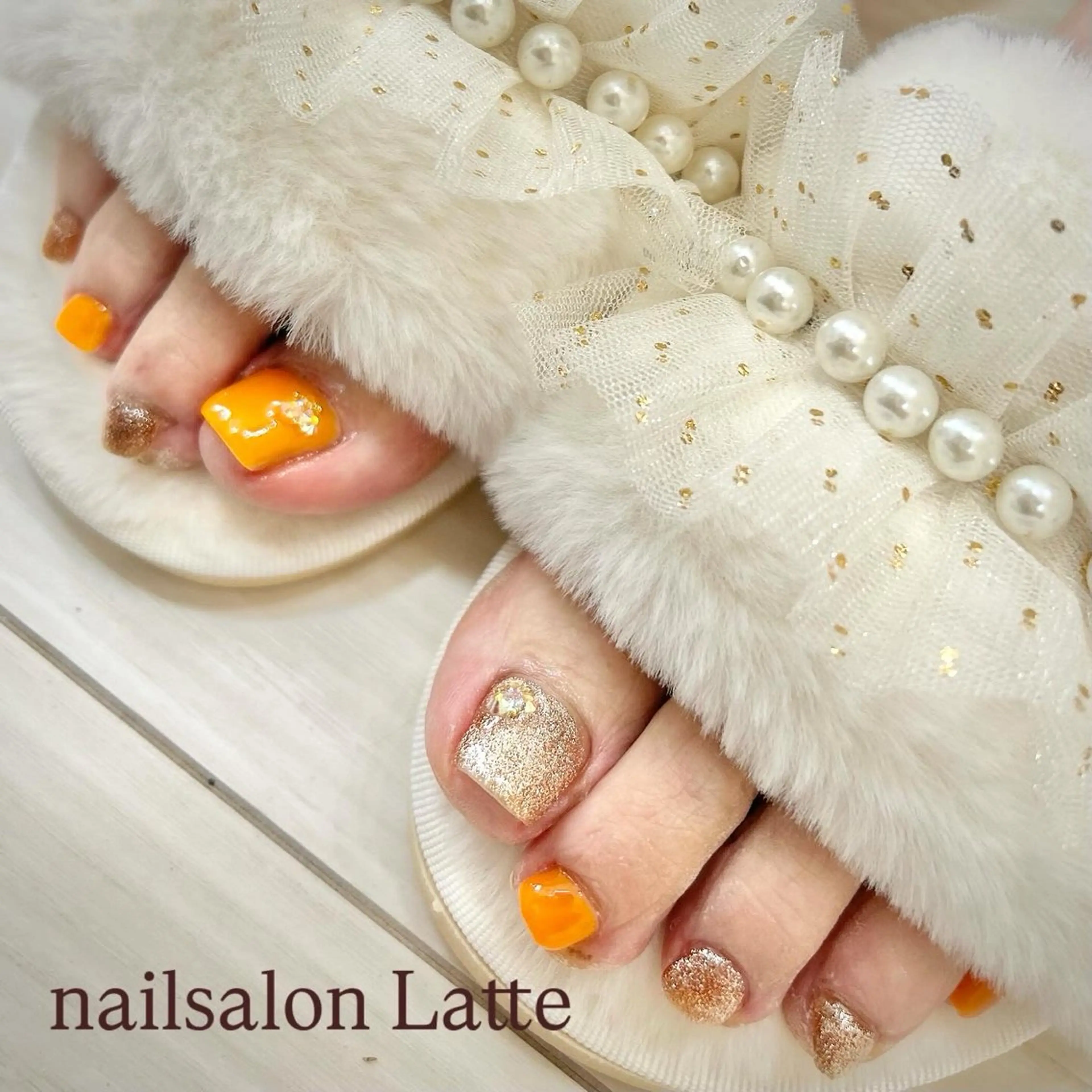 ネイル Nailsalon Latteのネイルデザイン
