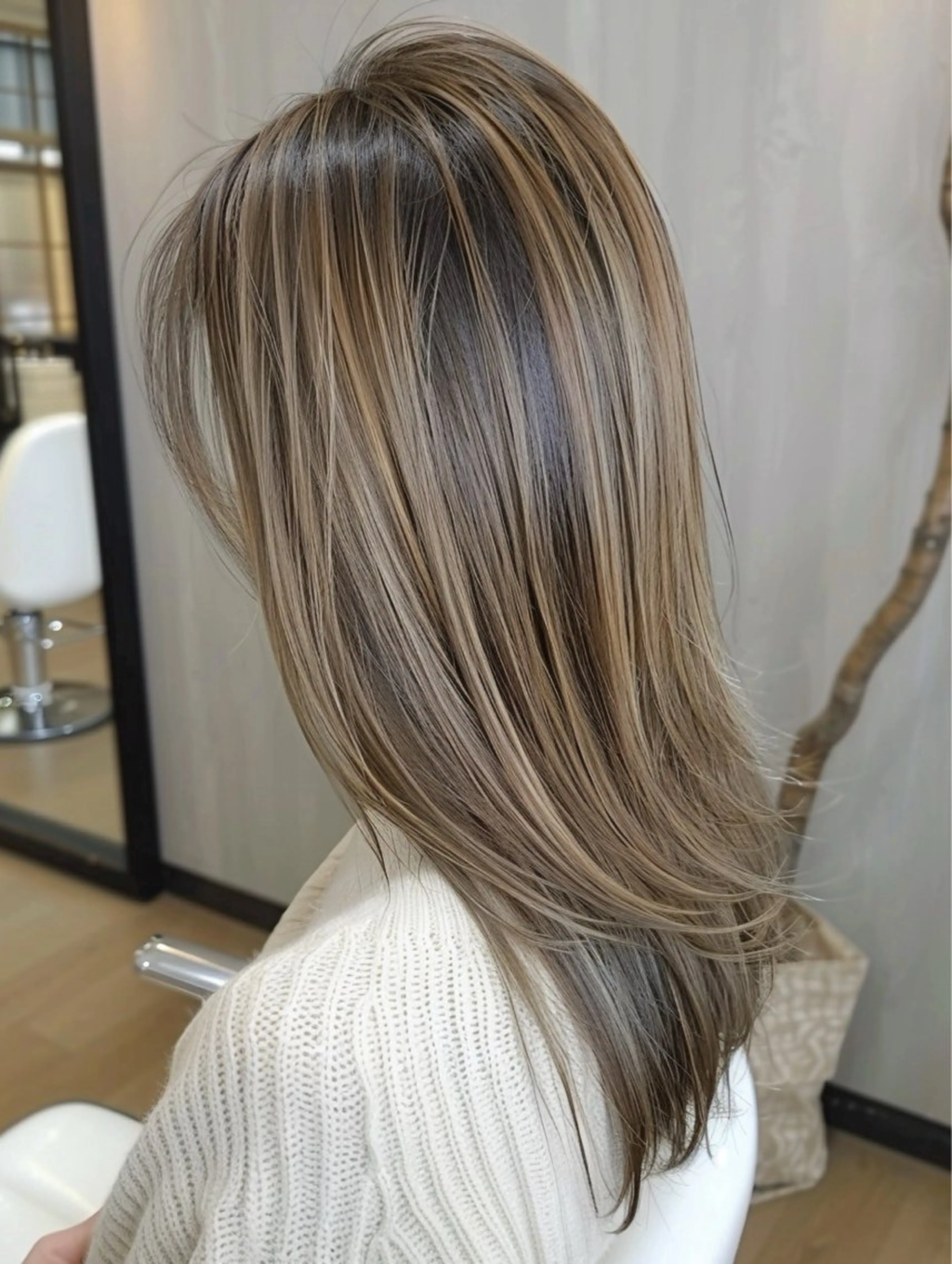 ロング 🫧赤み消し/トーン アップカラー/りゅうのヘアスタイル