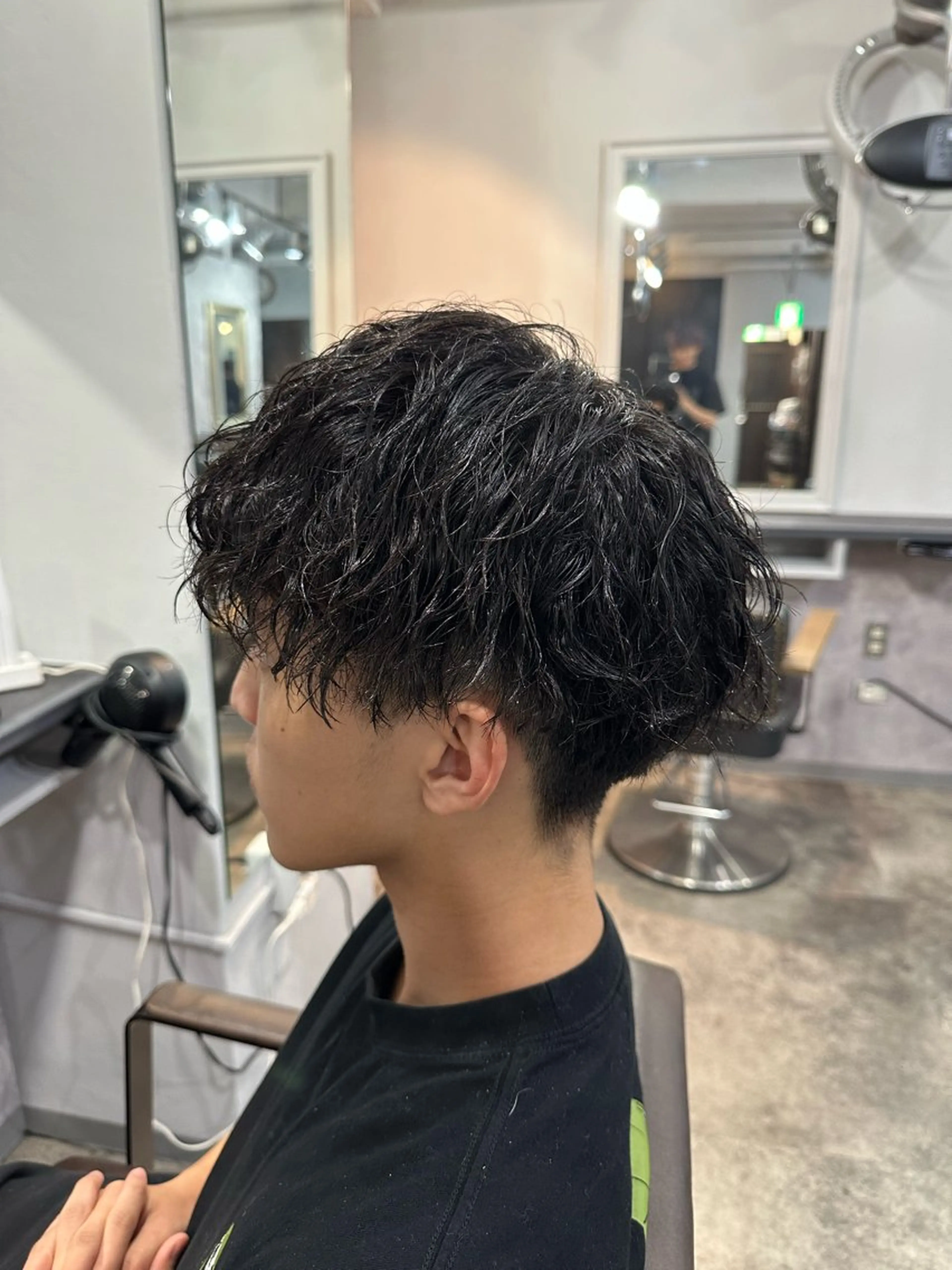 パーマ メンズ 加藤 聖也のヘアスタイル
