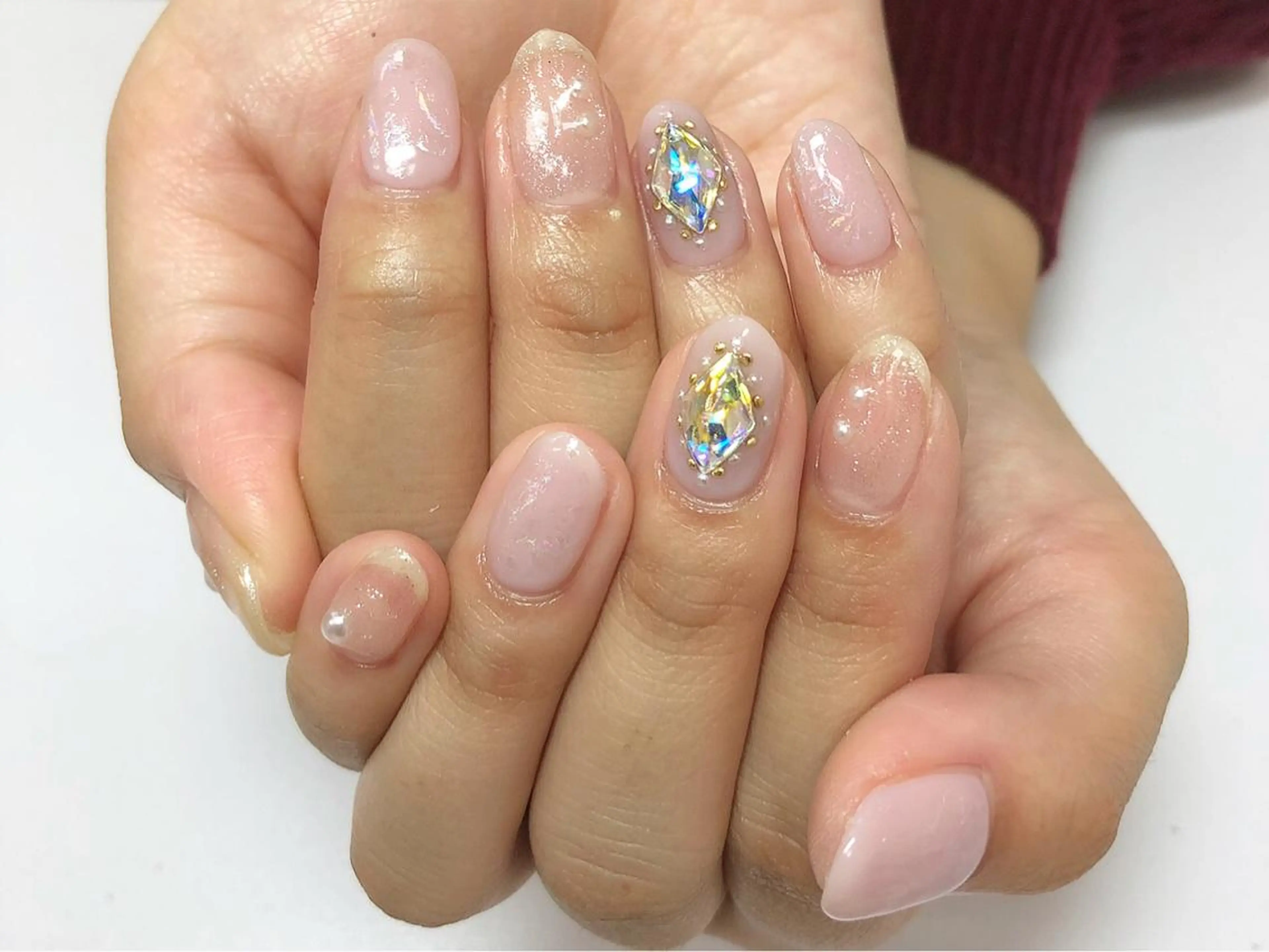 ショート カラー ネイル chéri sinagawaのネイルデザイン