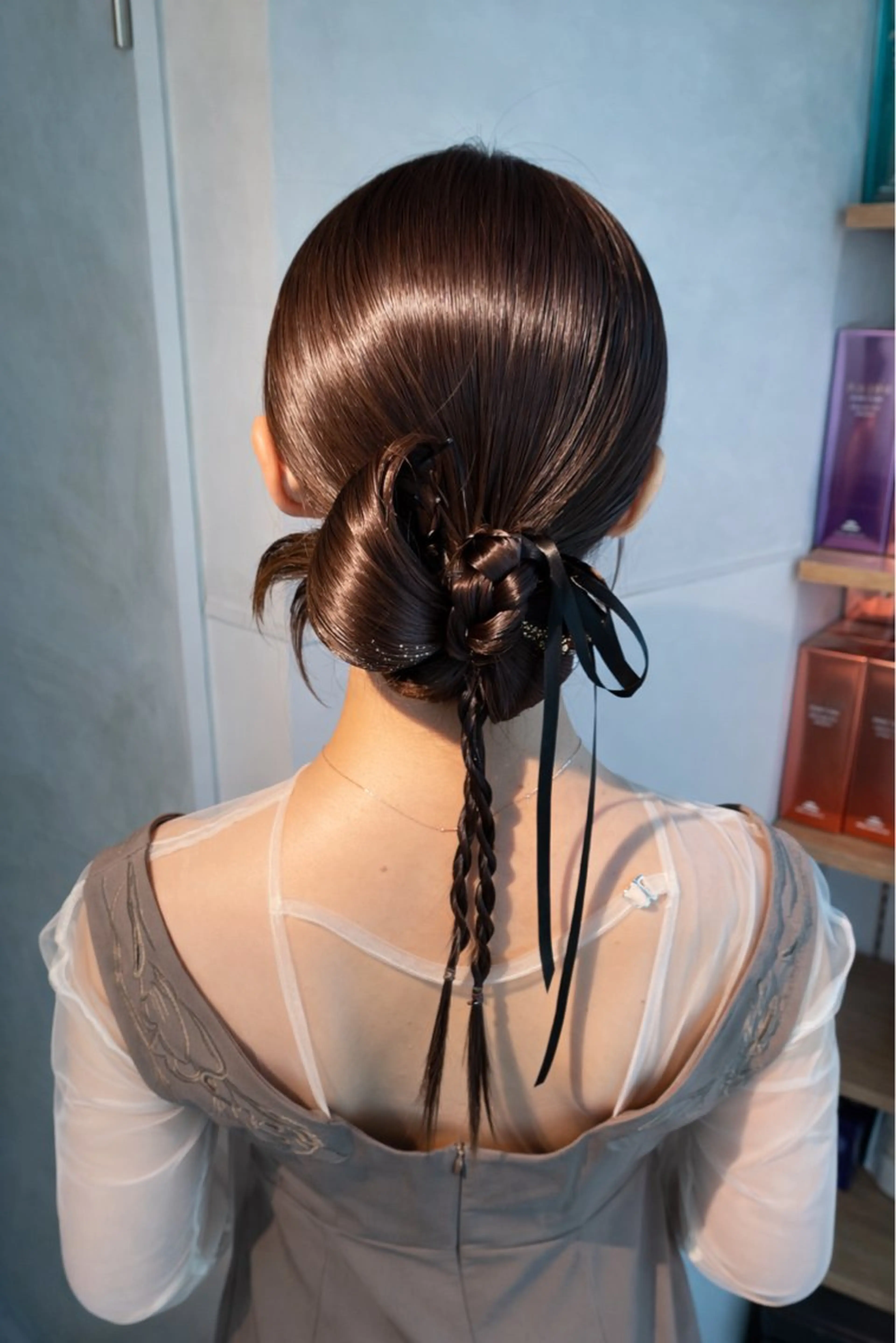 ヘアアレンジ 結婚式・ブライダル 卒業式のヘアスタイル ヘアセット charm《銀座》 ヘアセット/縮毛矯正のヘアスタイル