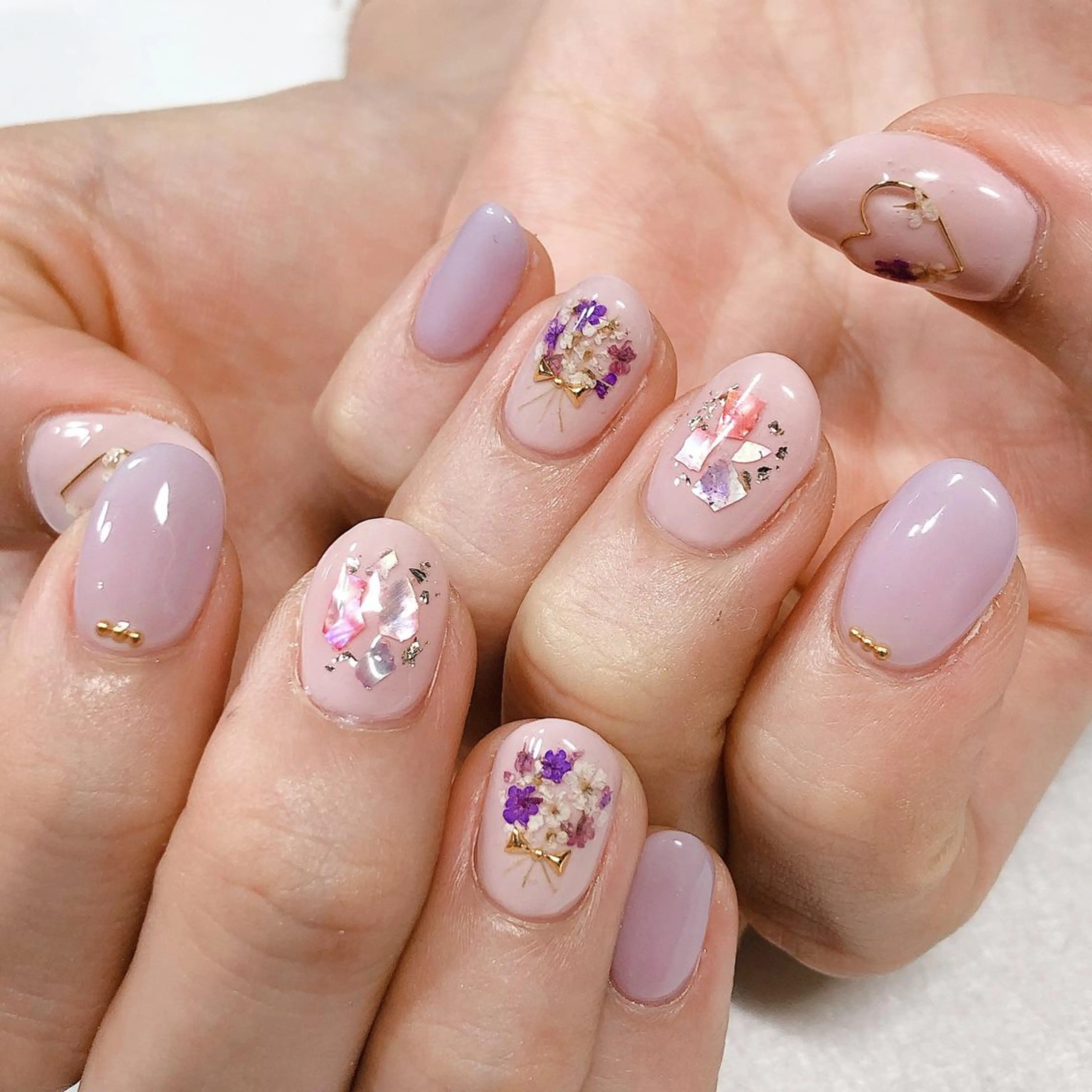 ネイル ジェルネイル 東 千夏のネイルデザイン