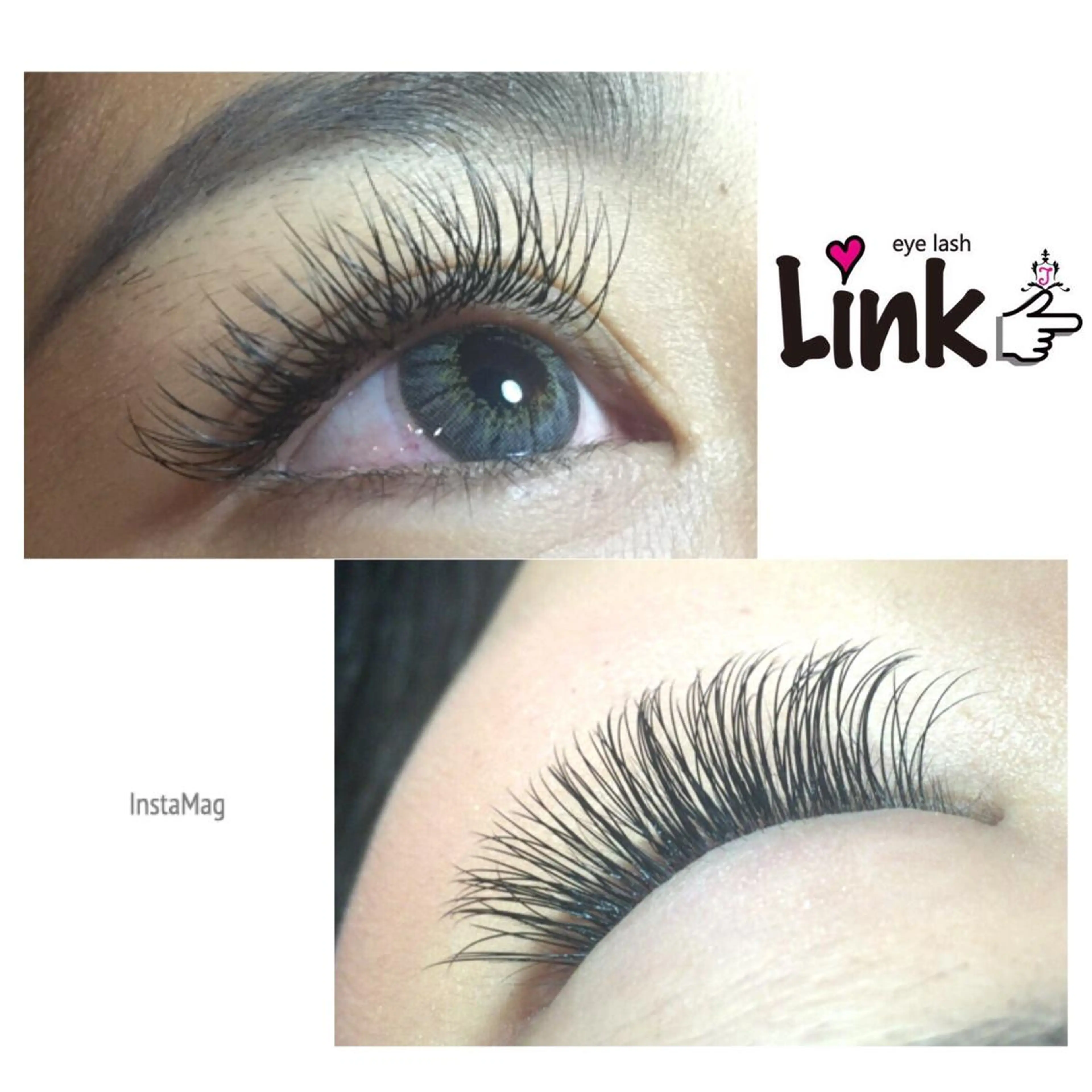 マツエク・マツパ Cカール Link-J hironoのマツエク・マツパデザイン