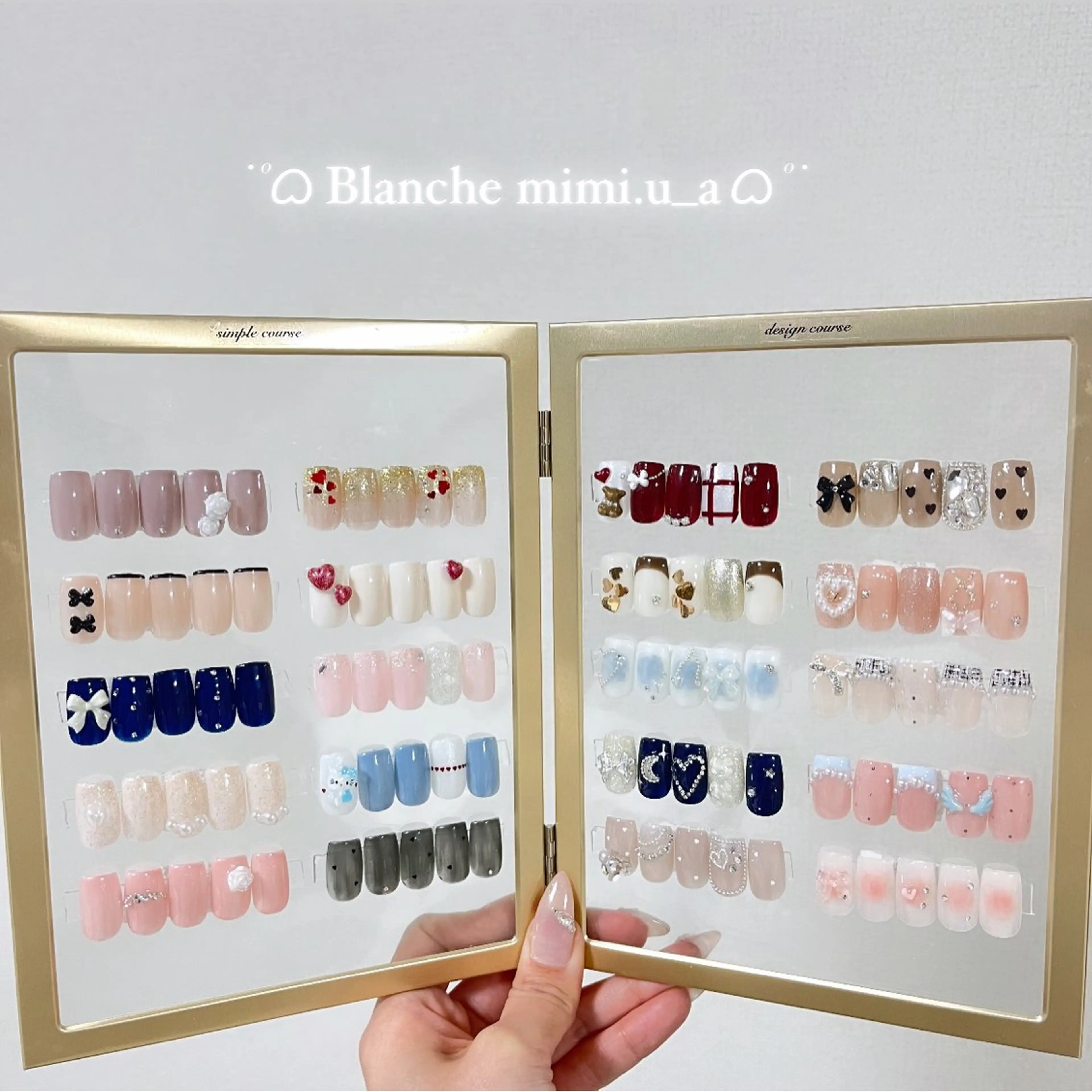 ネイル Blanche mimi.u_aのネイルデザイン