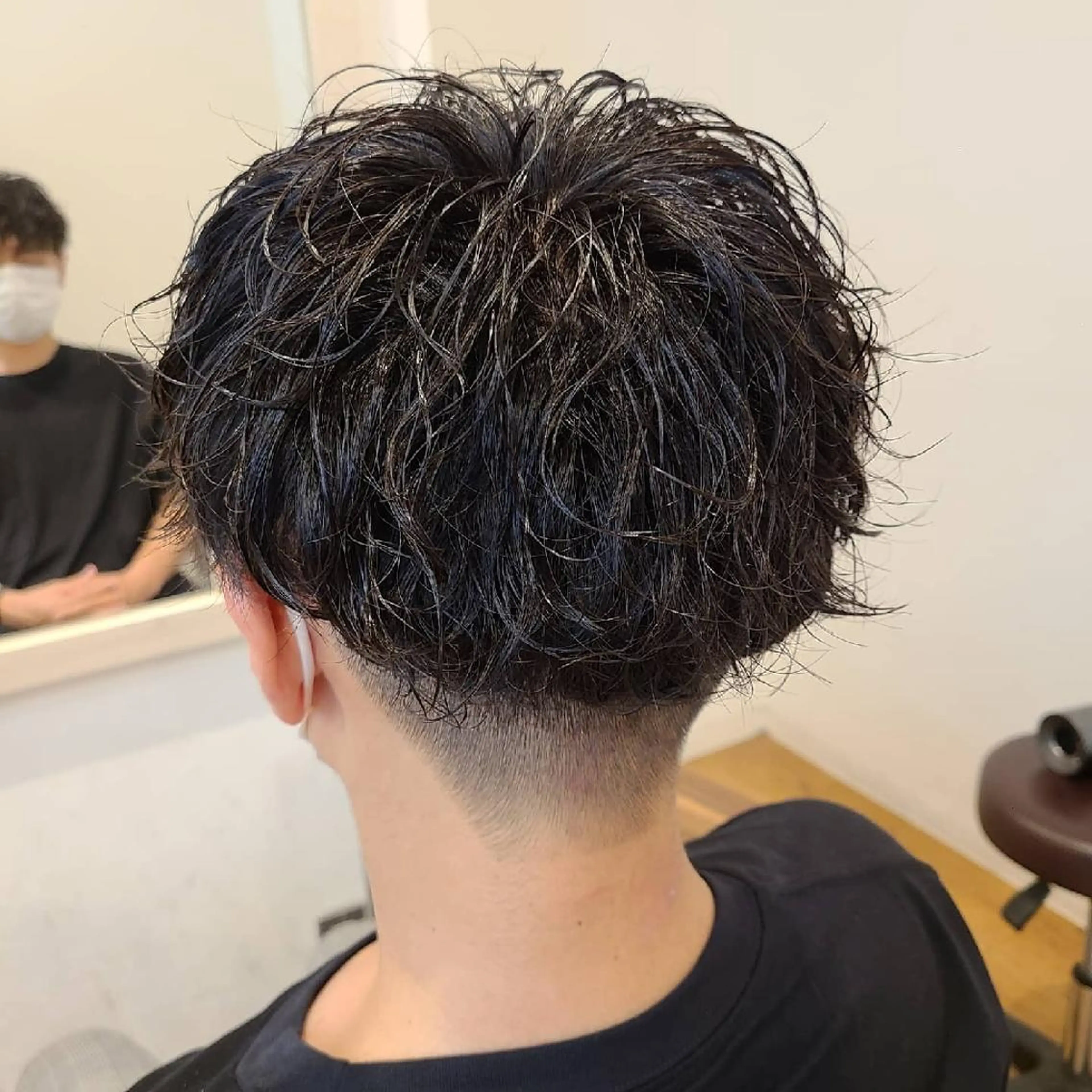 ショート パーマ カット パーマ 【ネウィ天王寺 】seiyaのヘアスタイル