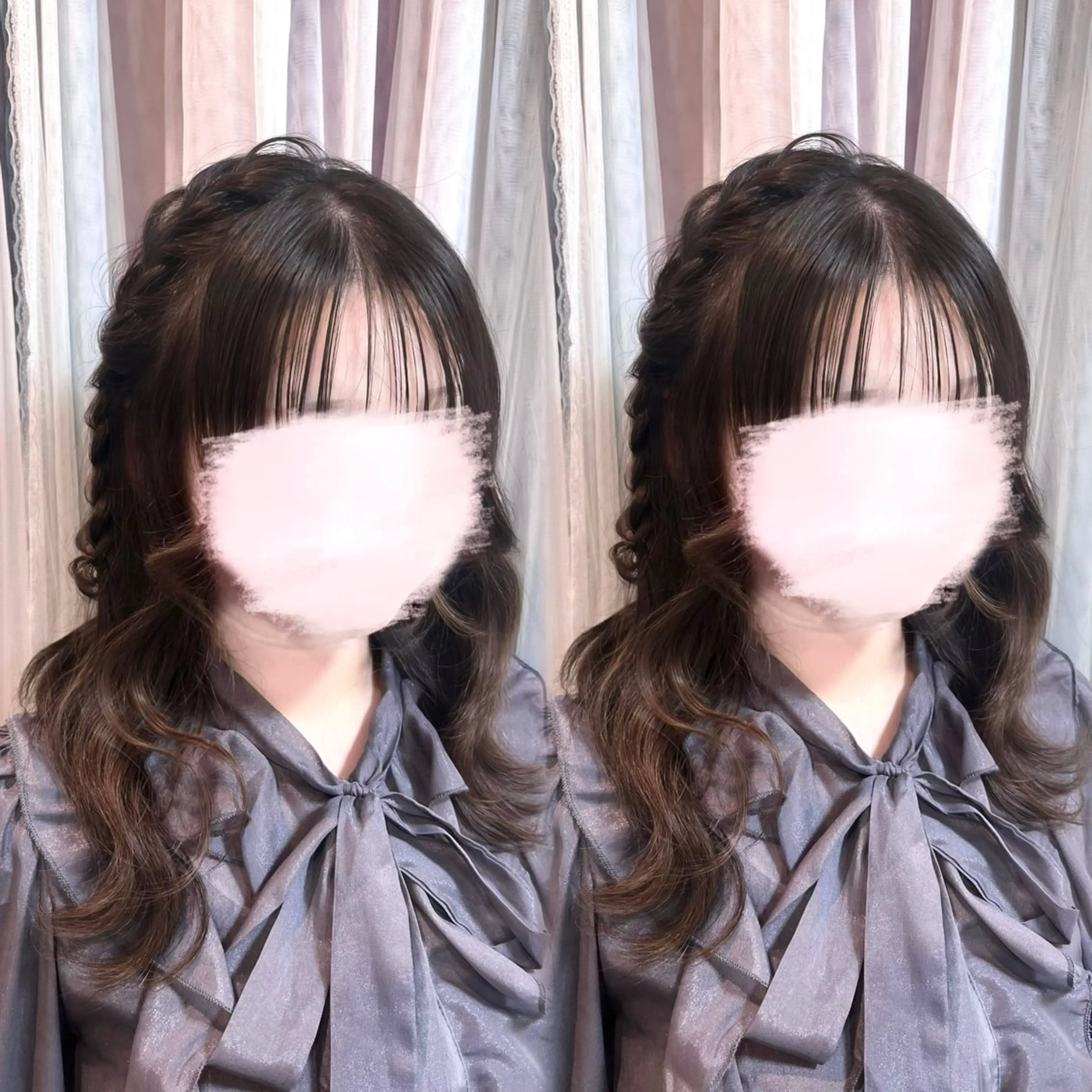 編み垂らしの写真
