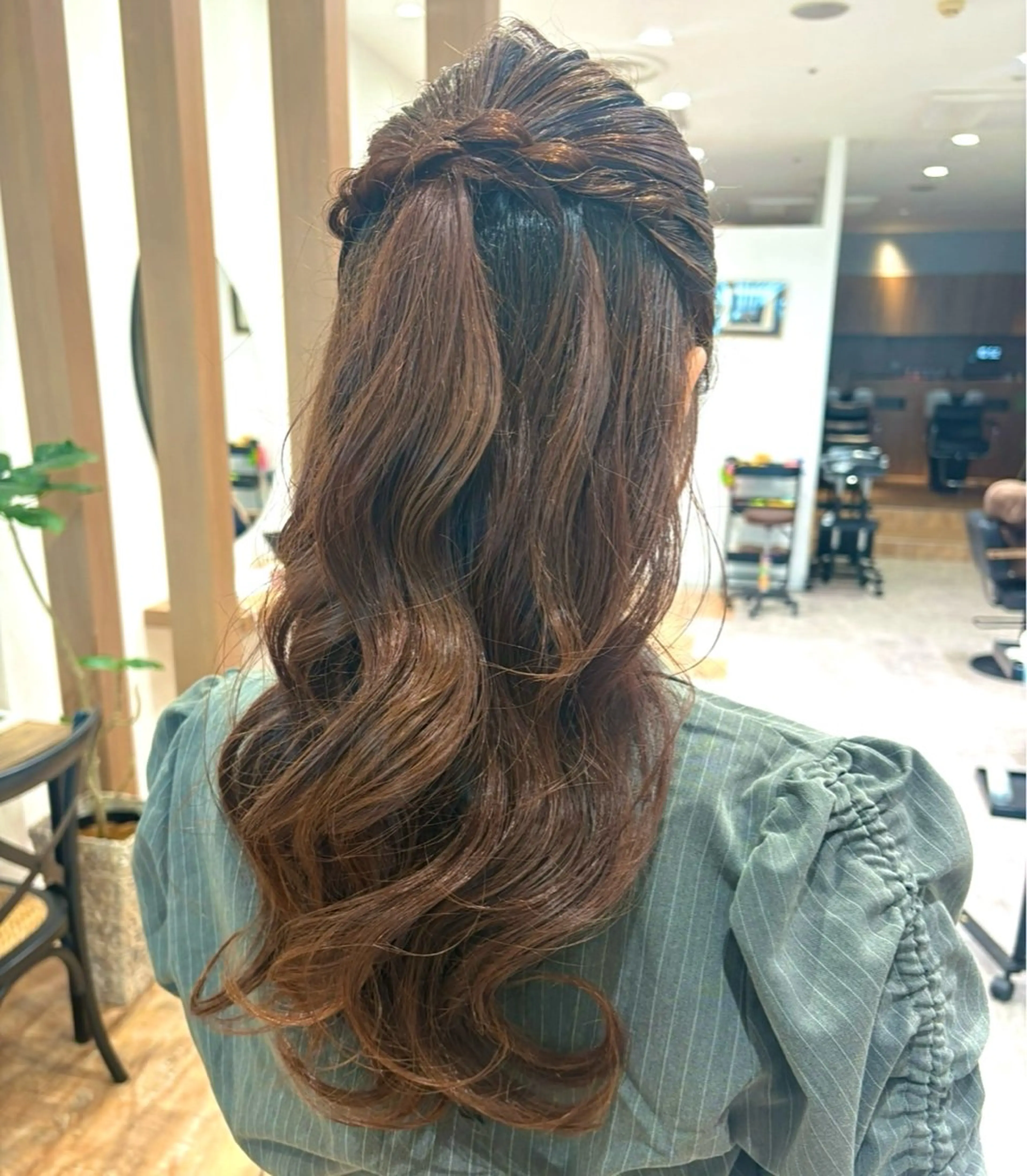 ヘアアレンジ 似合わせカラー/ 暖色カラー/セイナのヘアスタイル