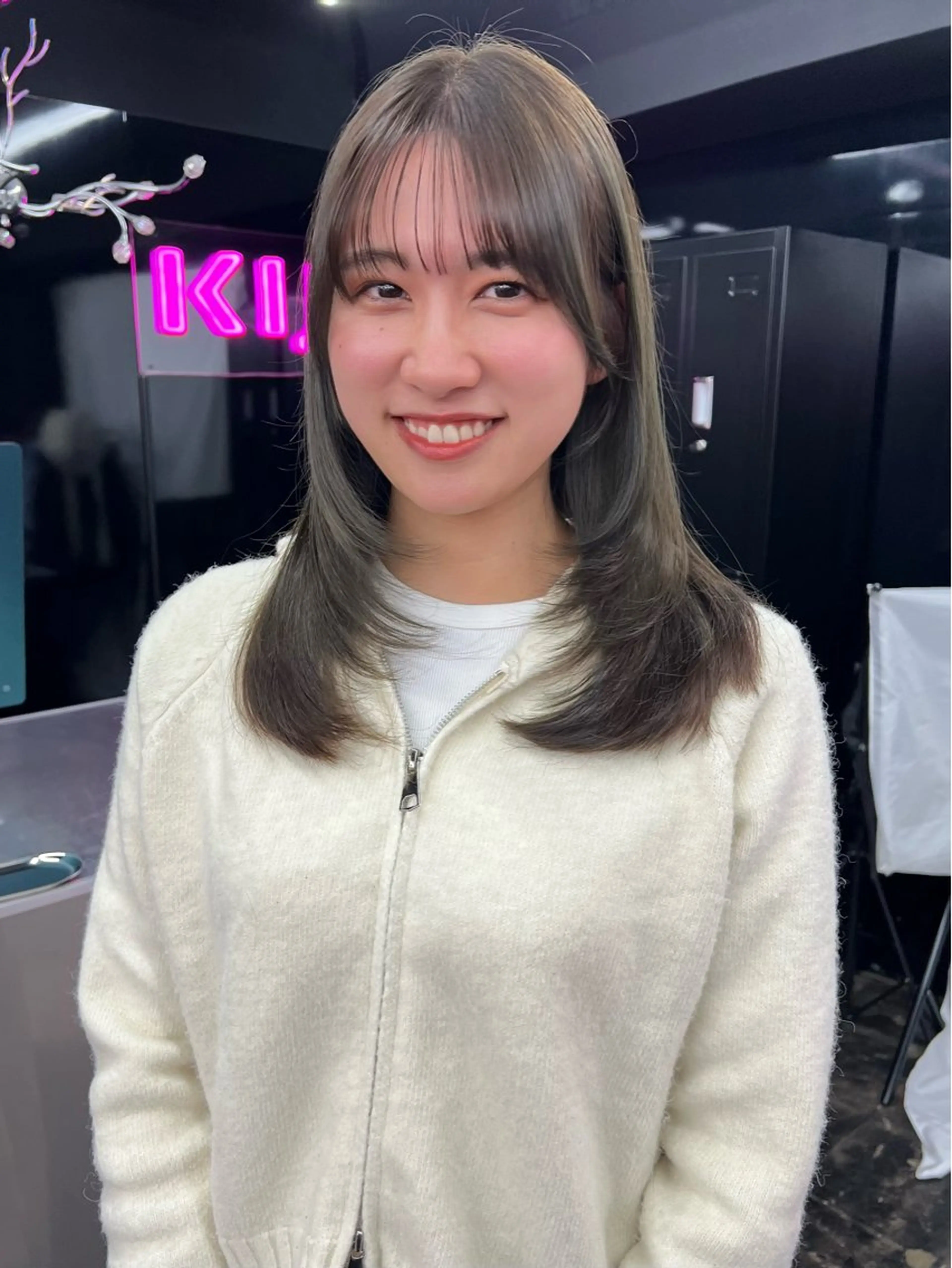 ロング カラー KIJI所属・haruka /透明感カラーのヘアスタイル