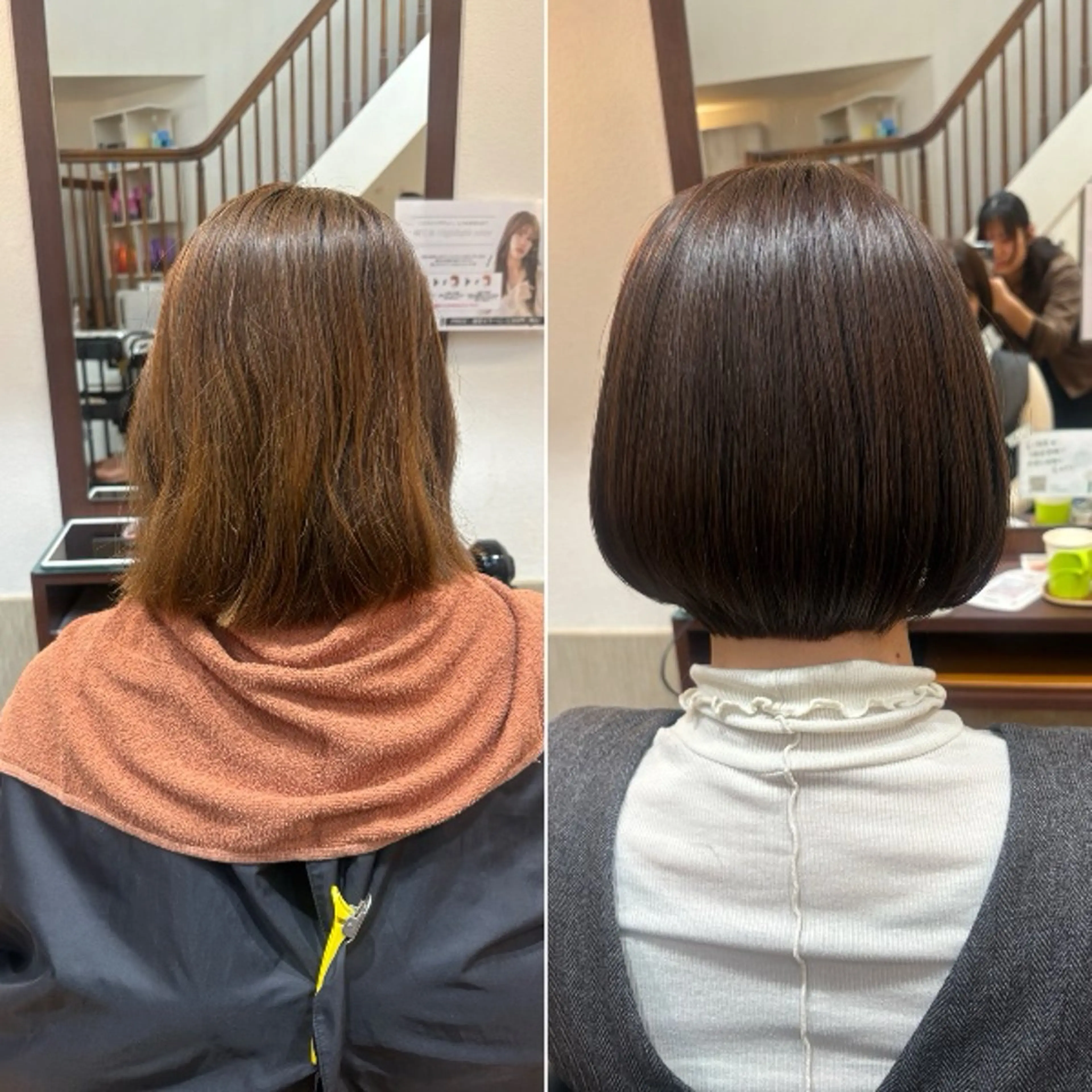 ショート ショートボブ ボブ 髪質改善 ショートヘア 小顔カット 髪質改善カラー 縮毛矯正🤍辻桃加のヘアスタイル