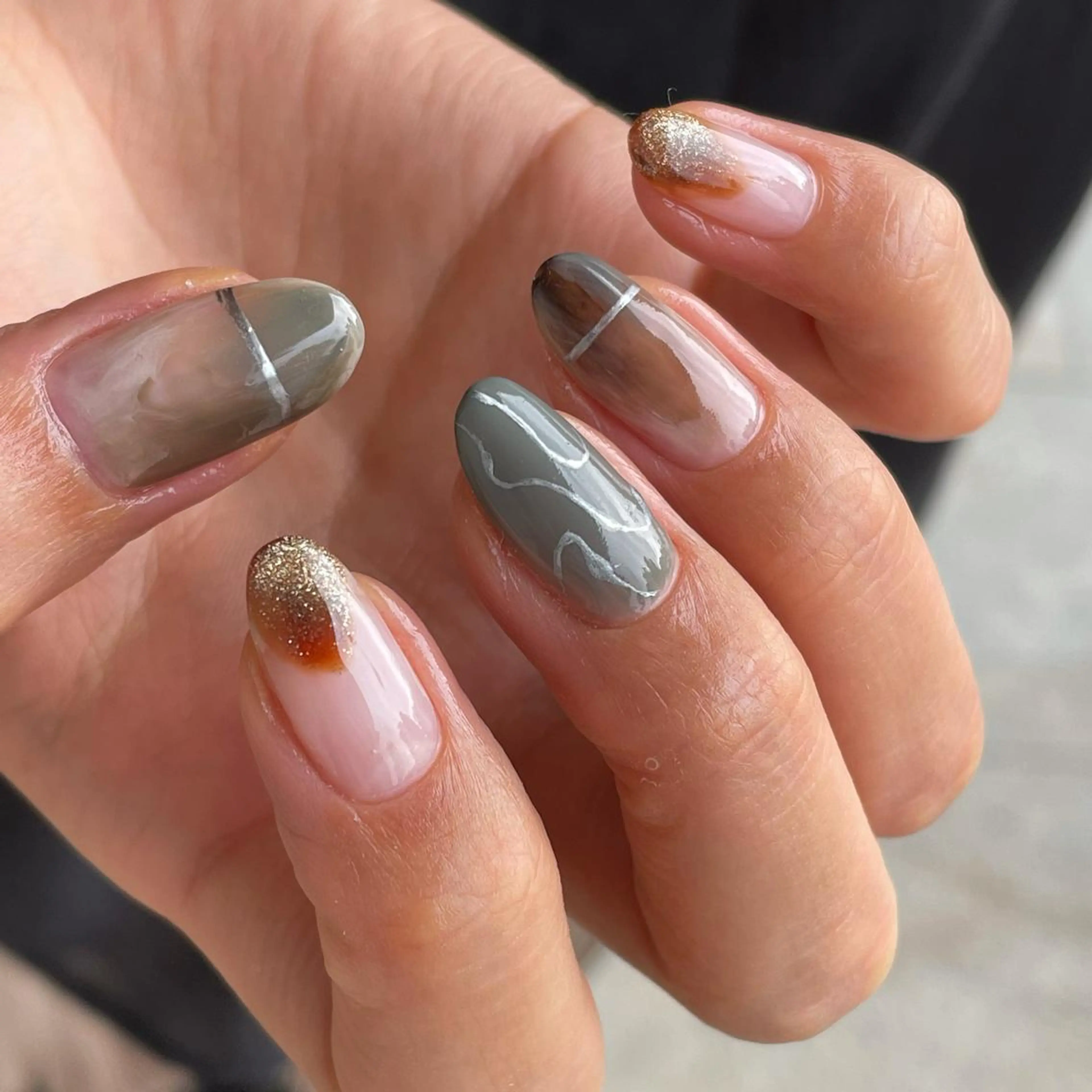 ネイル アートネイル tete'o nail RIEのネイルデザイン