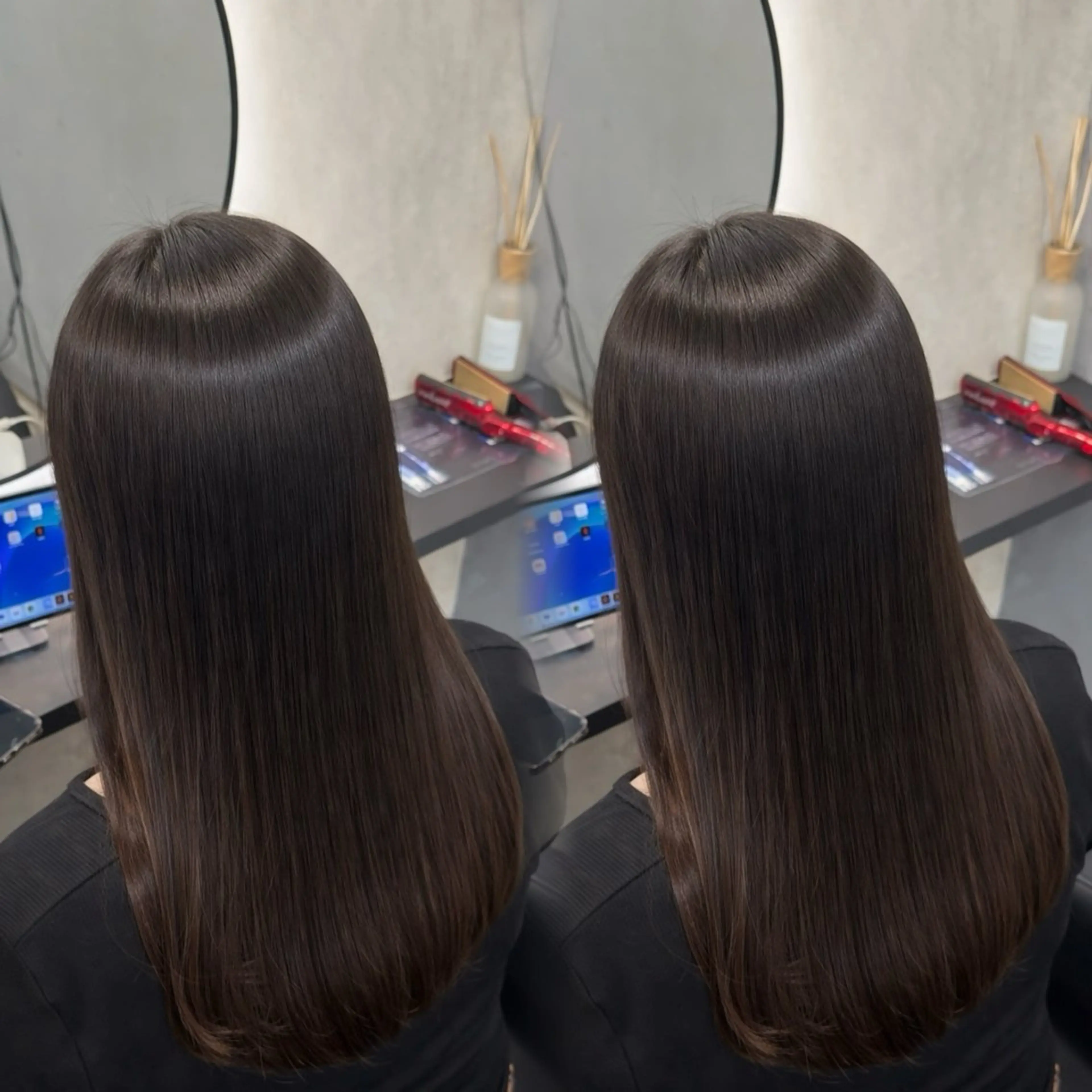 ロング カラー ヘアアレンジ カット ヘアカラー トリートメント 新宿 /髪質改善/ 縮毛矯正/ヒュウガのヘアスタイル