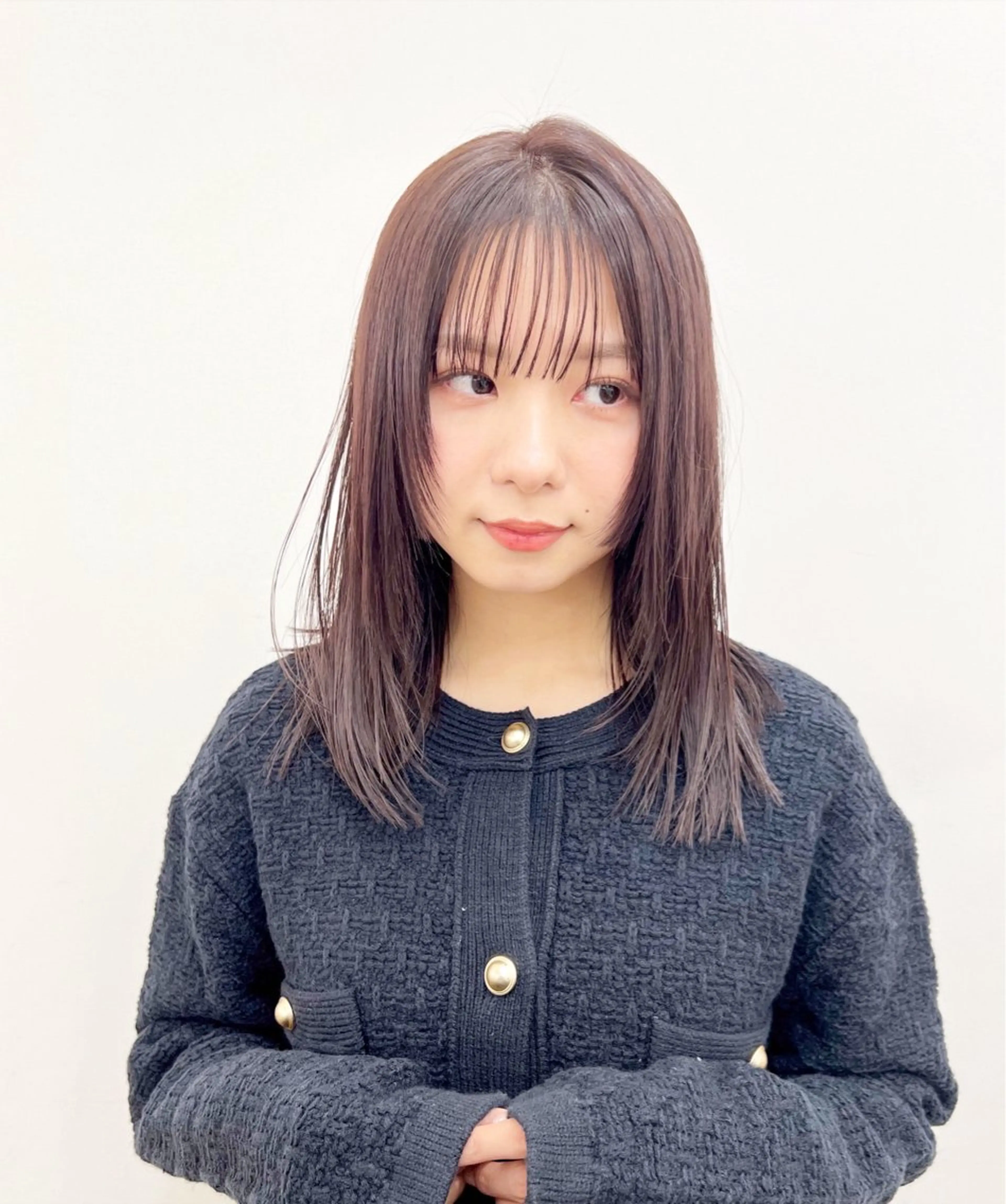 ミディアム ヘッドスパ/縮毛矯正 /横山陸人のヘアスタイル