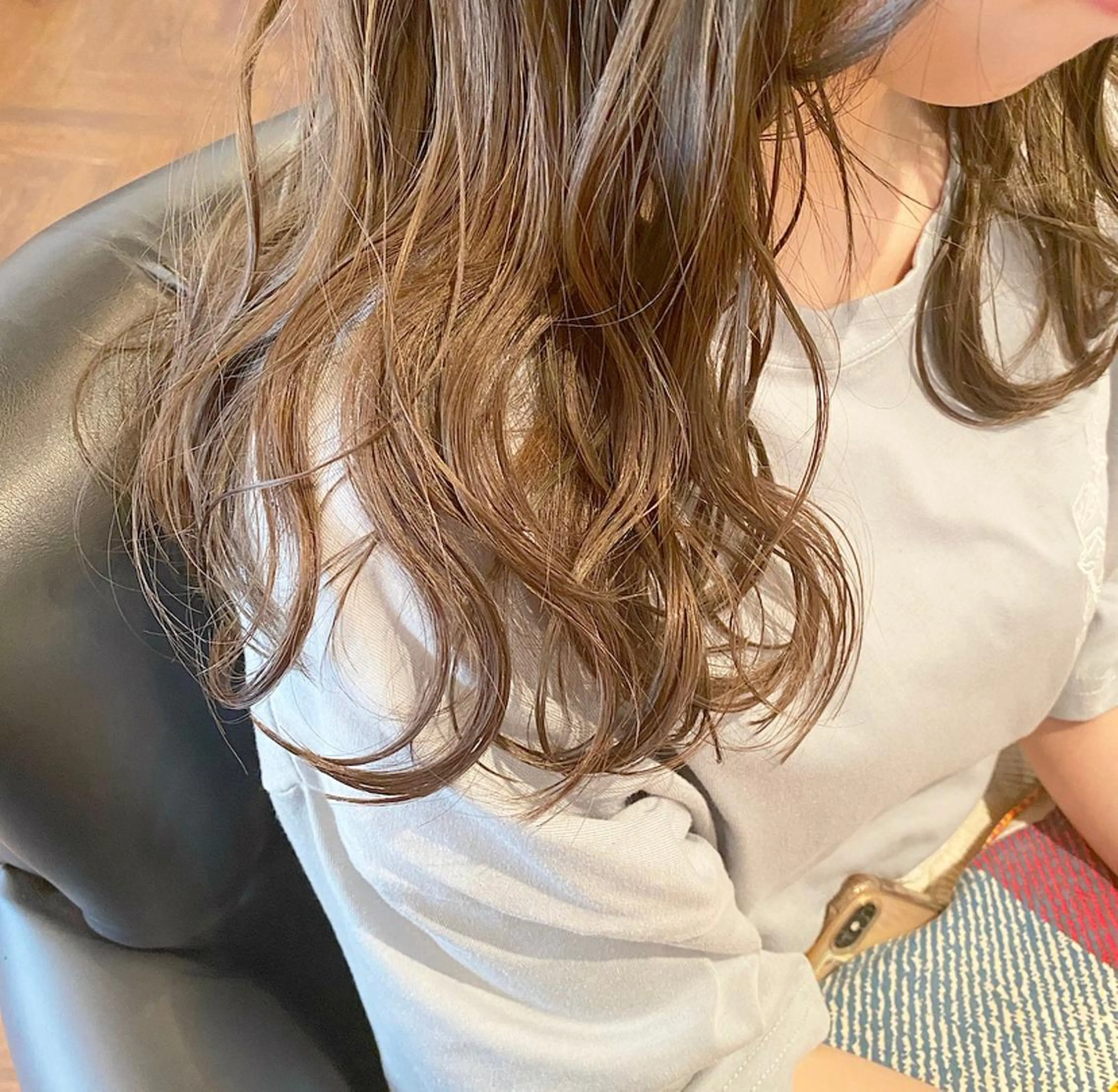 ロング カラー ベージュカラー 🌈🌸あおき みちる🌟💗のヘアスタイル