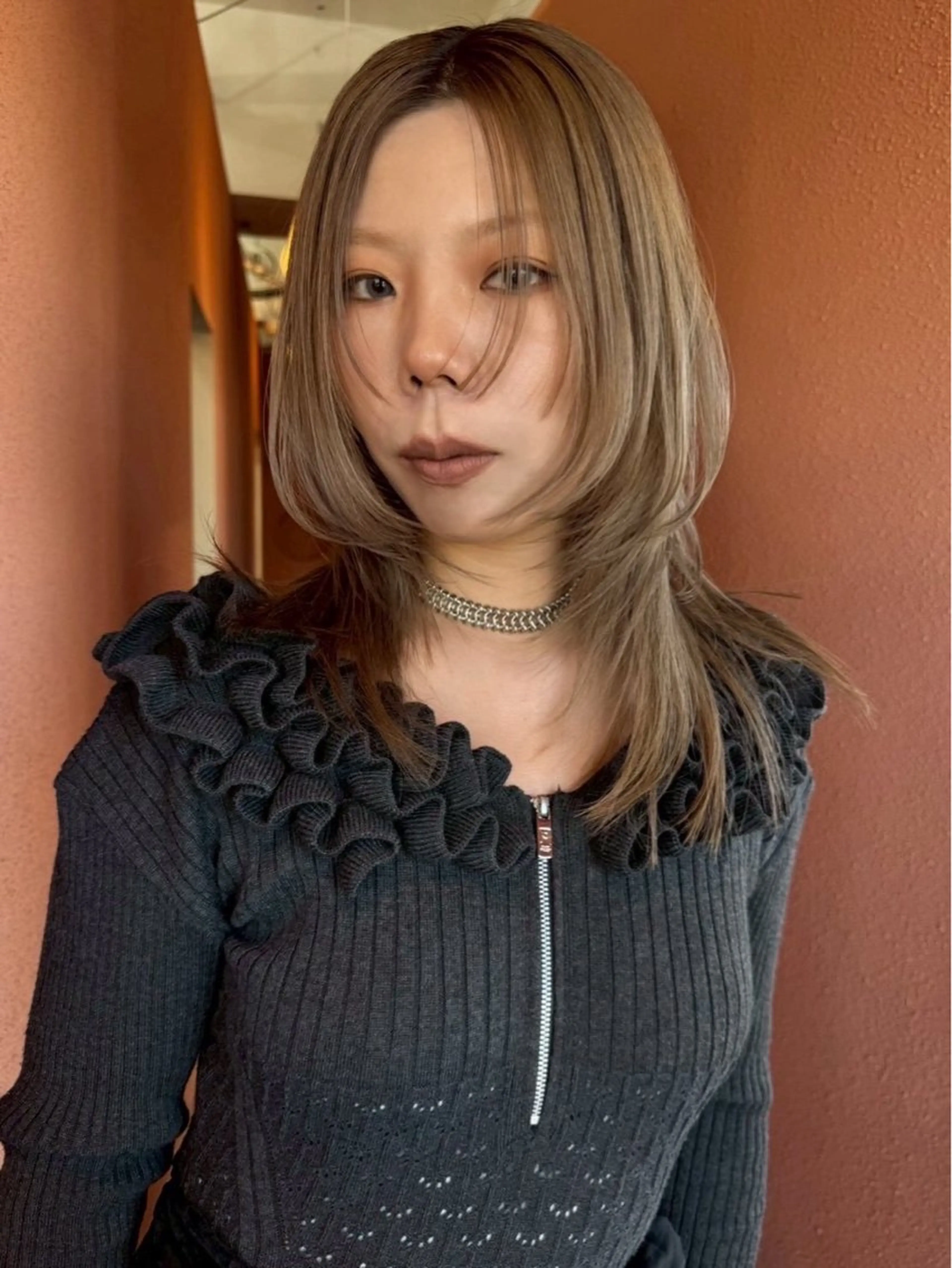 ロング カラー . nanamiのヘアスタイル