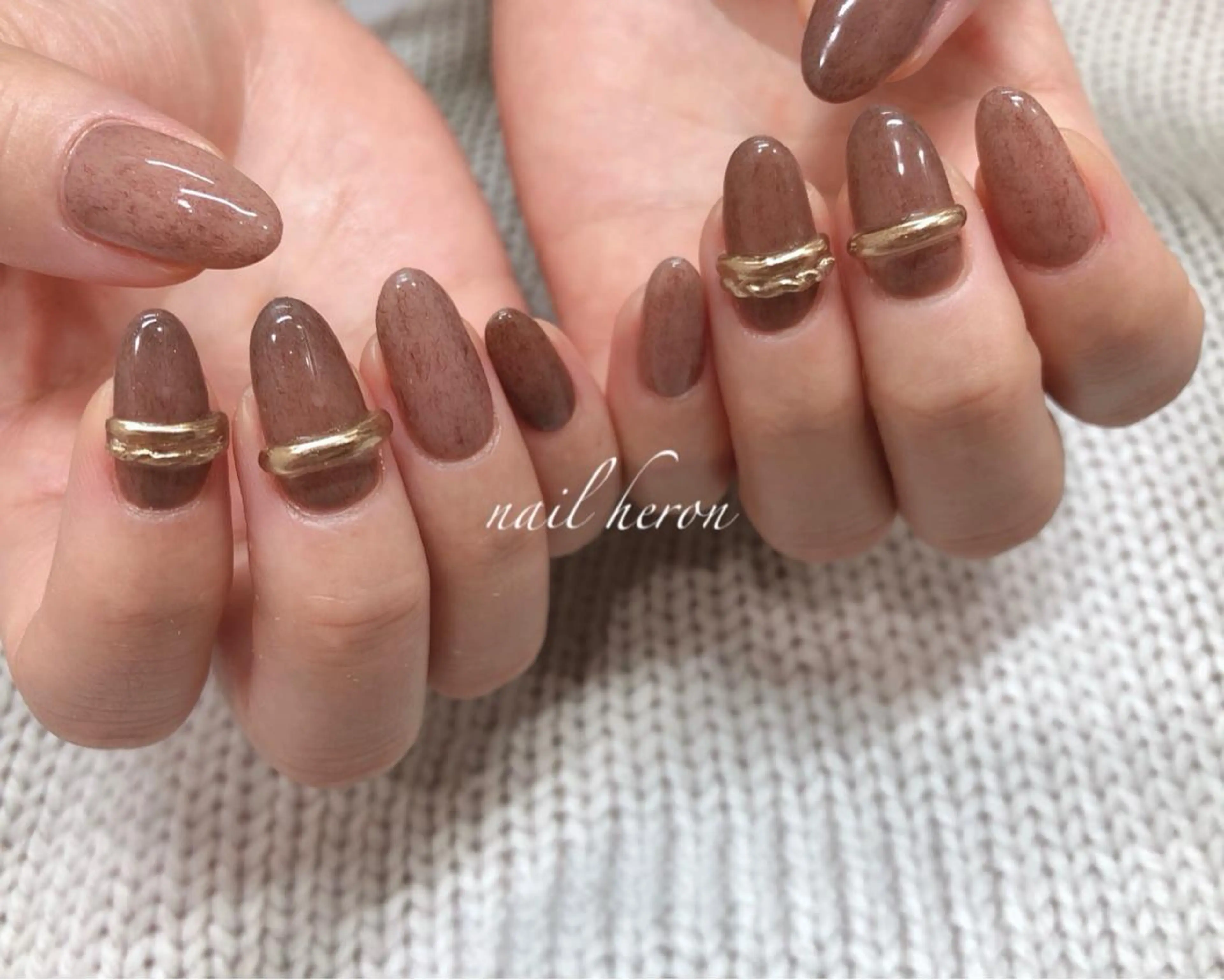 ネイル ハンドネイル saki_ nail heronのネイルデザイン
