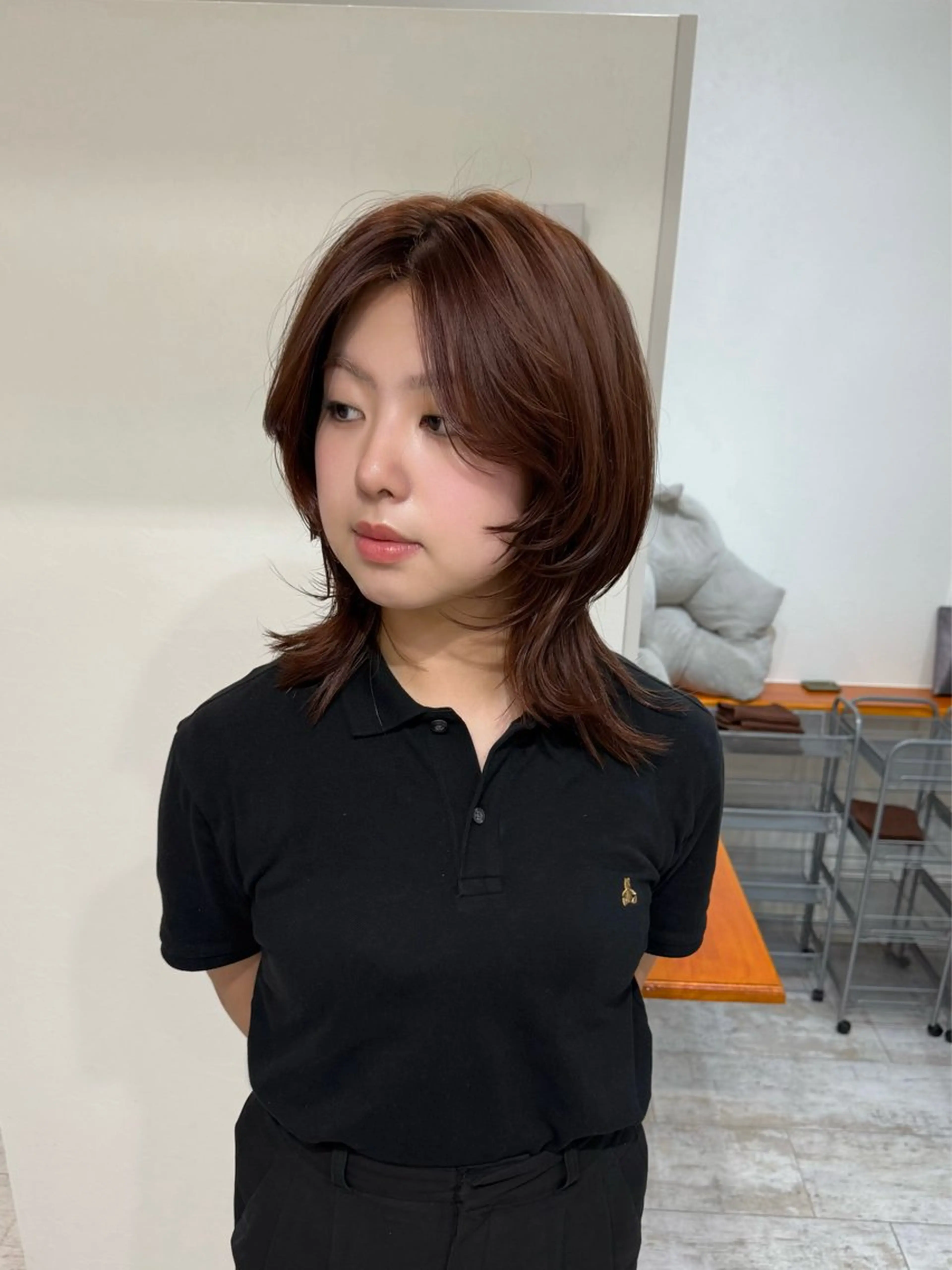 ミディアム カラー ヘアカラー piLLon/ RYUKAのヘアスタイル