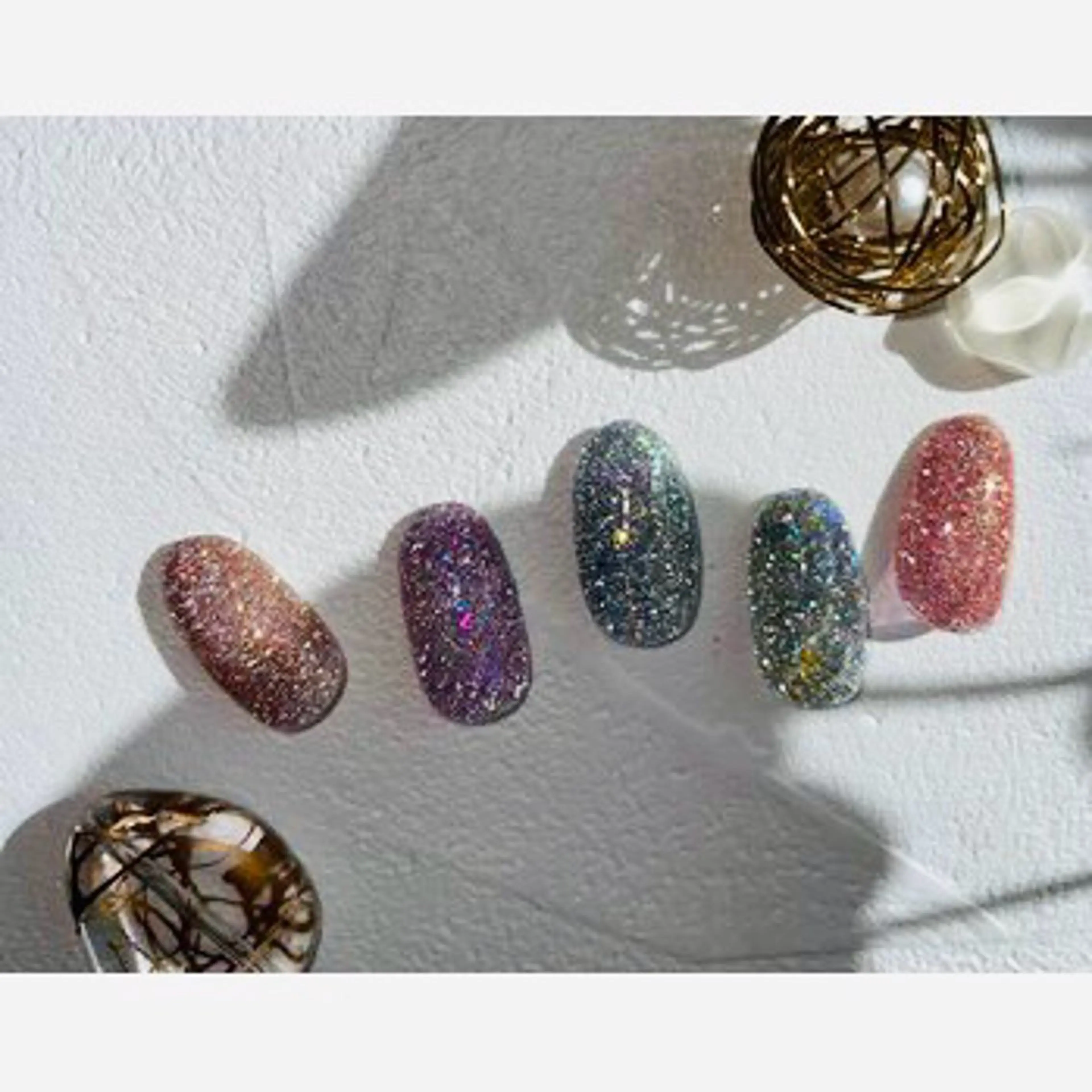 ネイル フラッシュネイル RAY NAIL 今池店 赤松のネイルデザイン