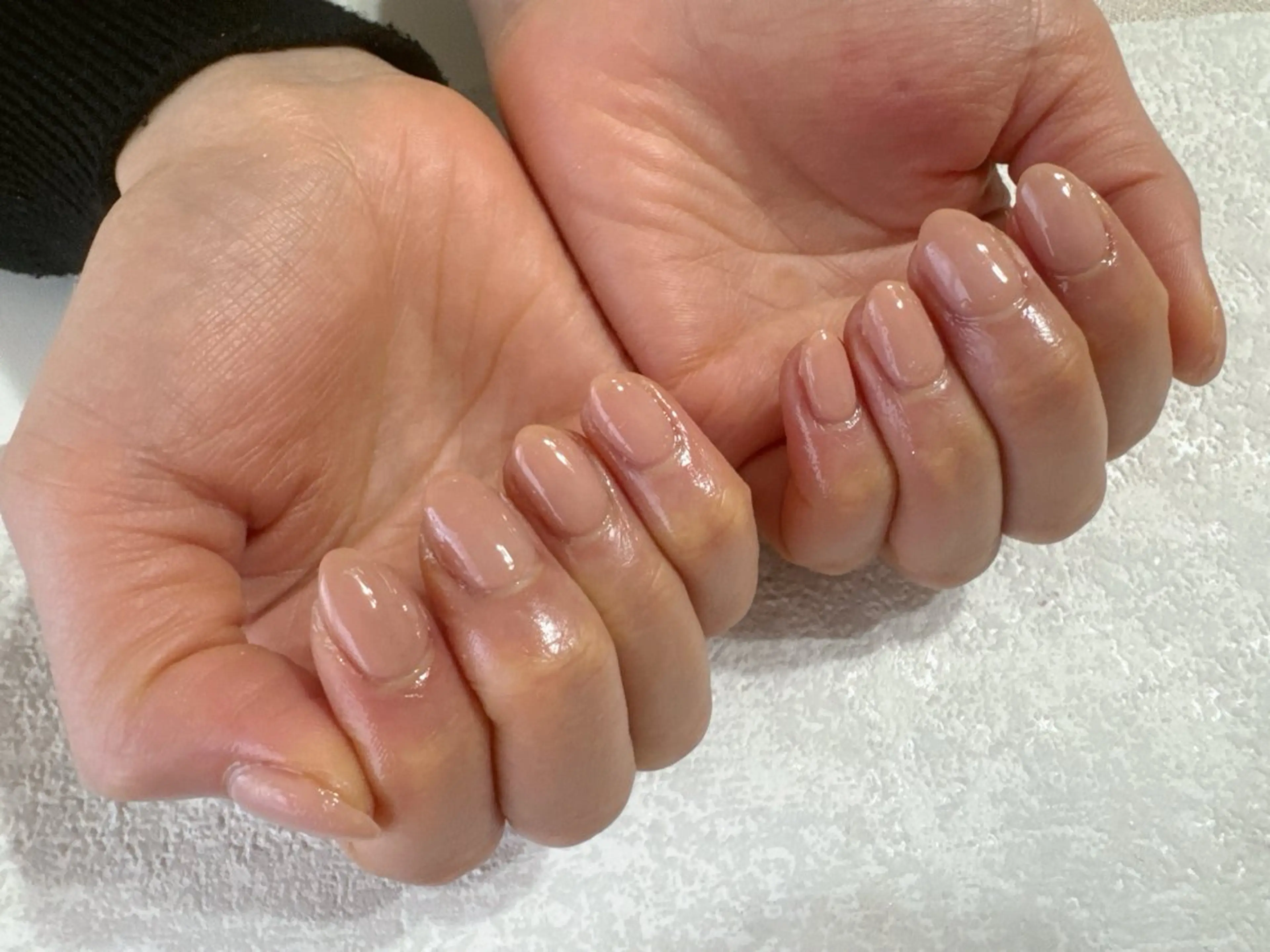 ネイル オーロラネイル フットネイル フレンチネイル ジェルネイル 韓国ネイル kikinail 溝の口のネイルデザイン