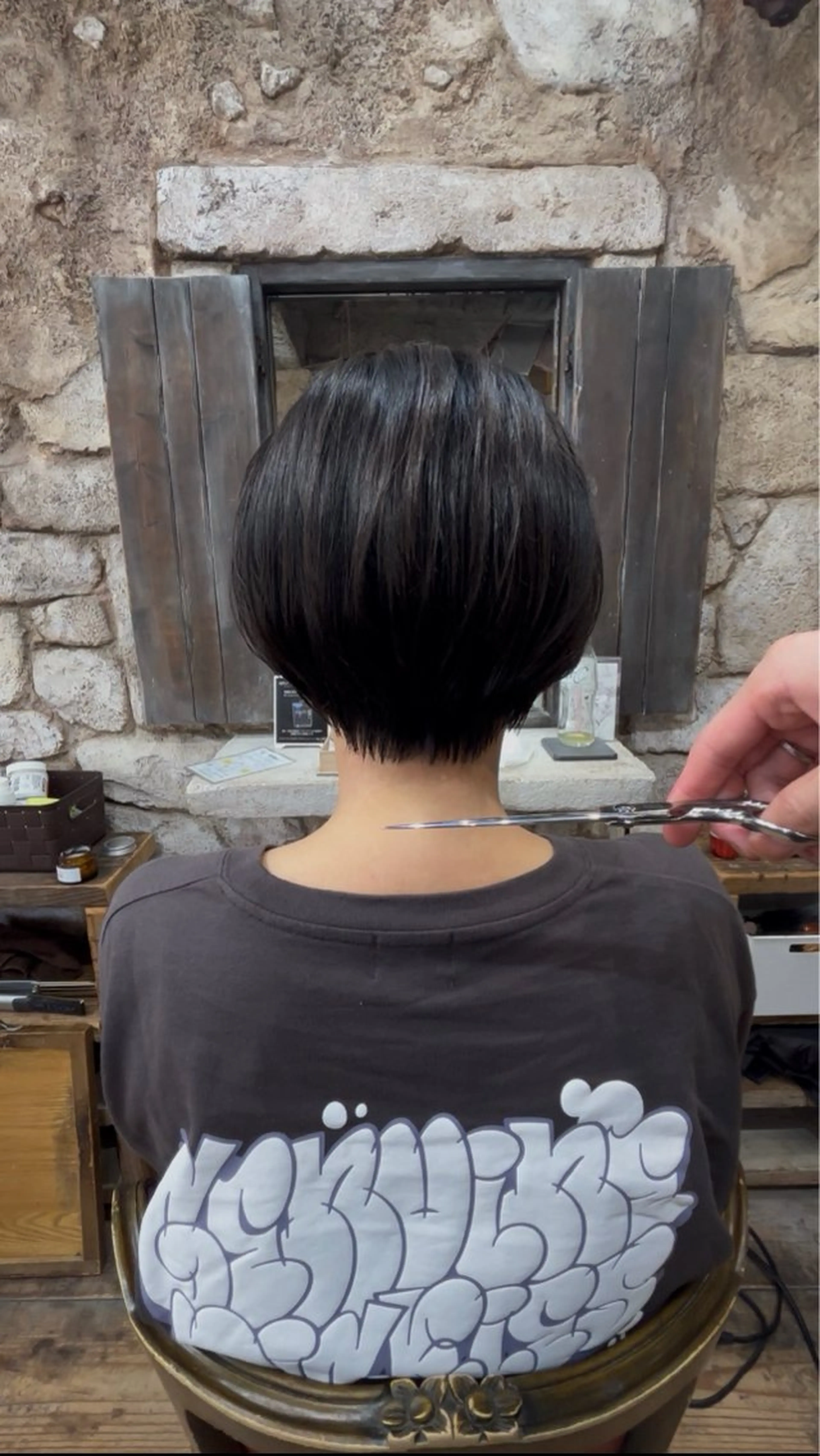 ショート カット トリートメント まう/丸みショート ・ボブ特化／高円寺のヘアスタイル