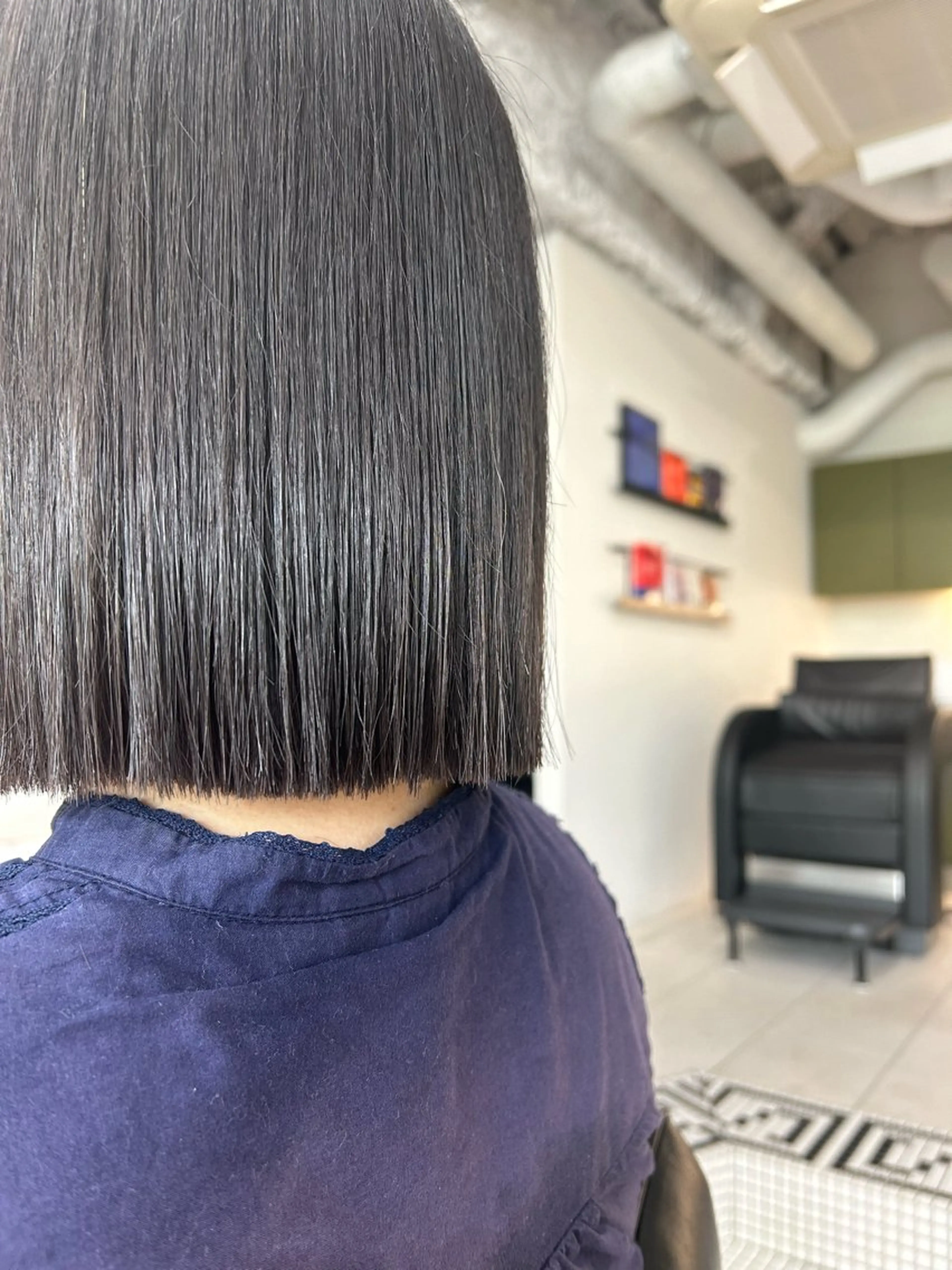 ミディアム 新潟/万代/レイヤー 韓国風/明間未来のヘアスタイル