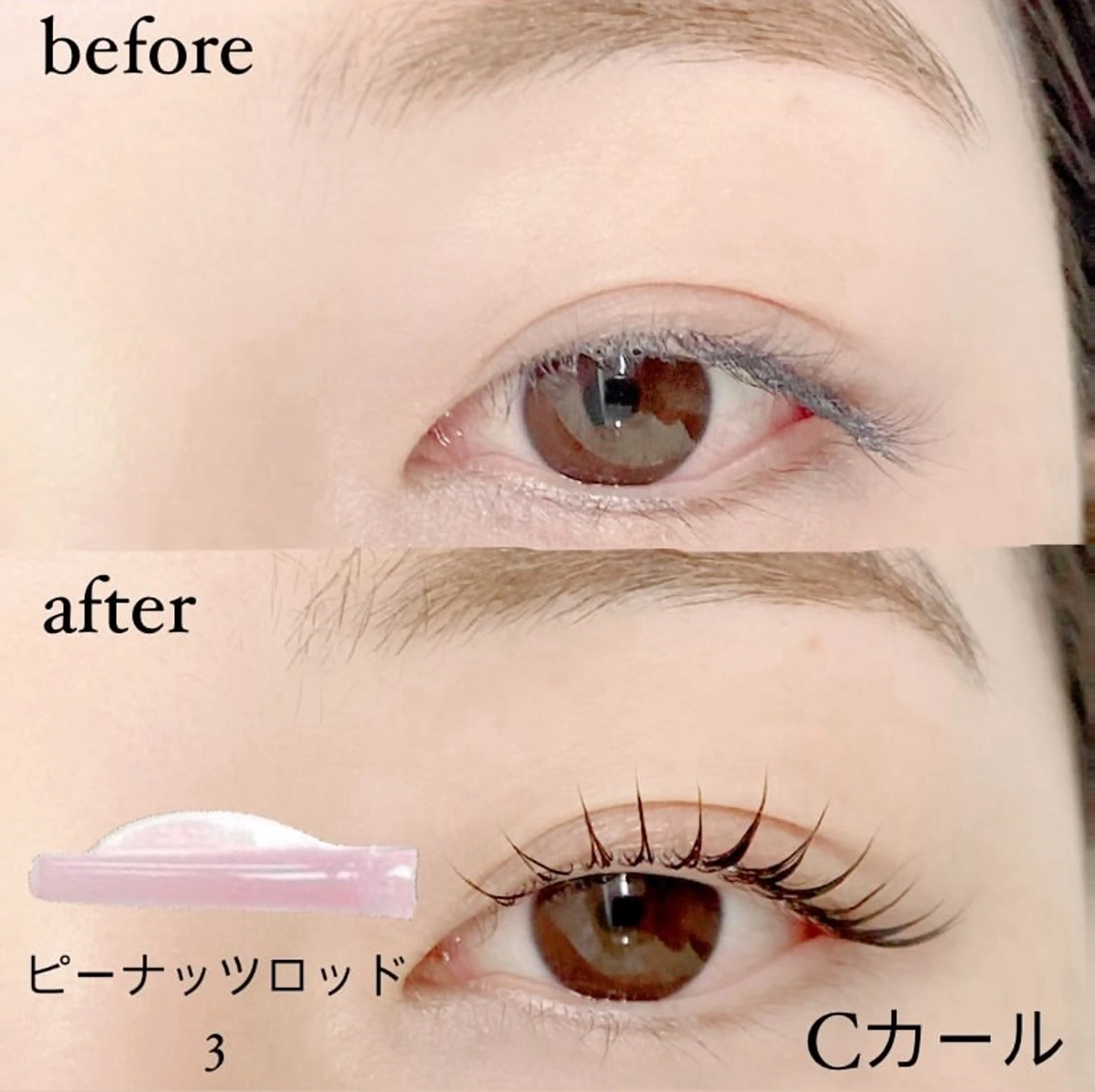 まつ毛パーマ/ラッシュリフト　トリートメント付🌷補足説明の注意事項必読の写真