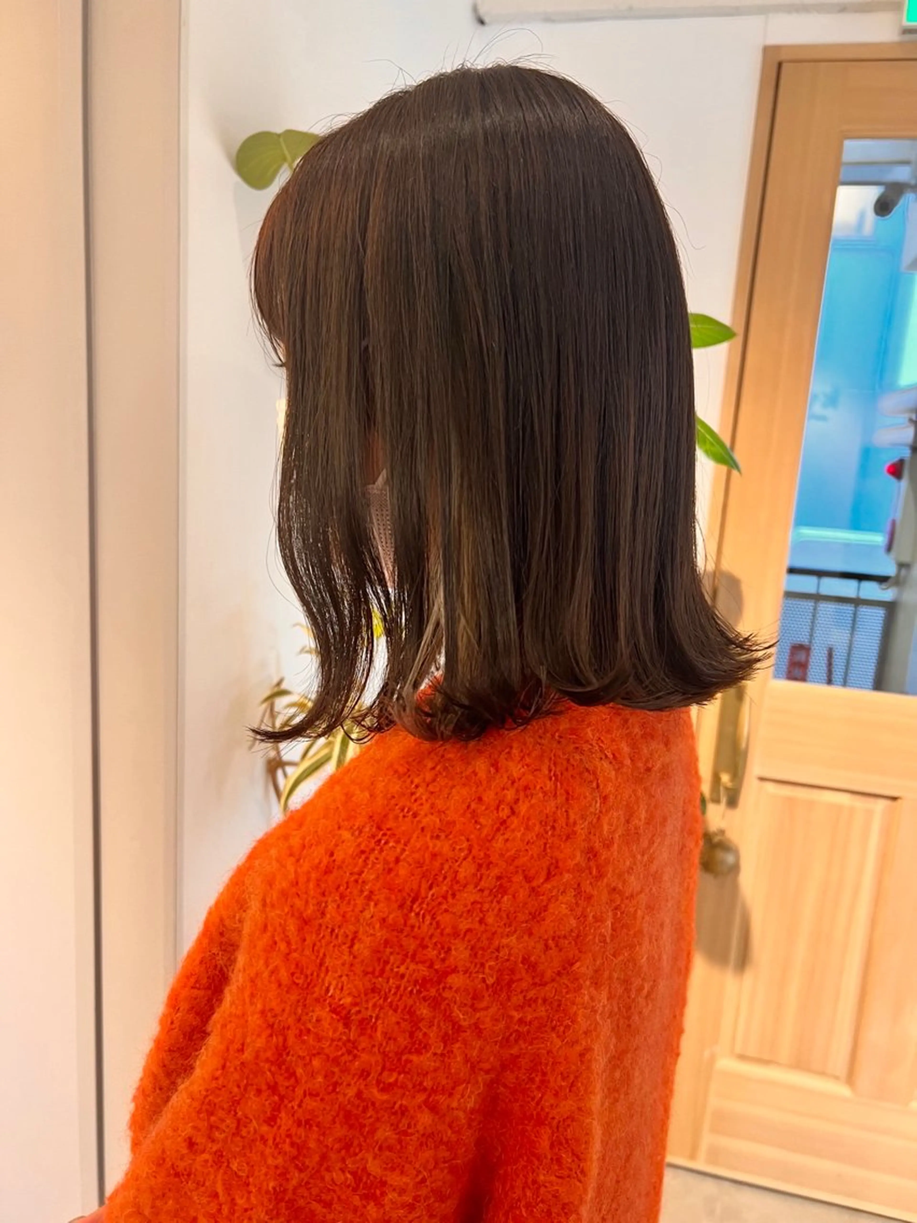 ミディアム カラー カラー/レイヤー /カット泉谷七登のヘアスタイル