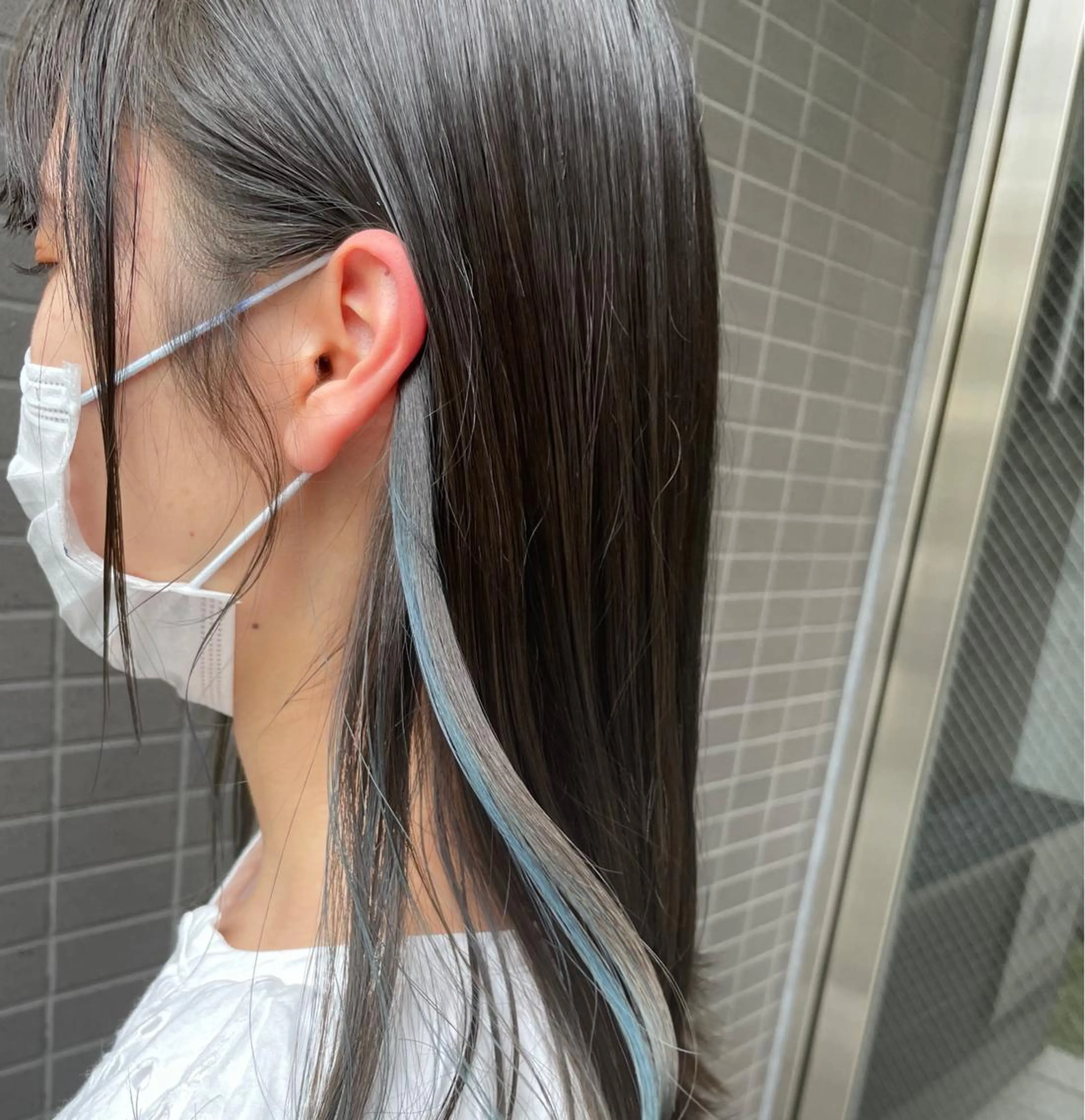 👑minimo限定価格👑カット＋イヤリングカラー🍊🍊の写真