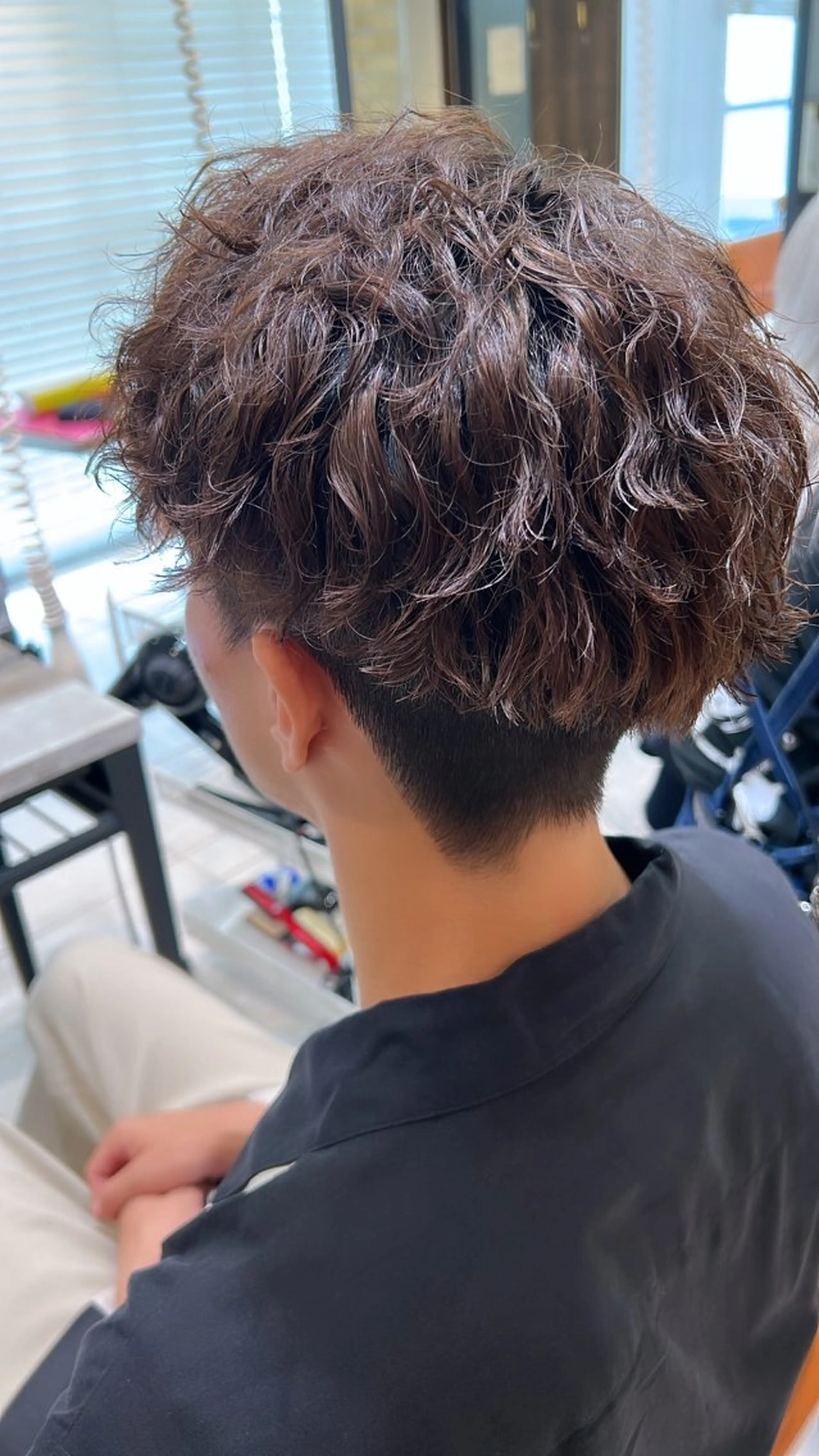 パーマ メンズ カット パーマ トリートメント 🔥ダブルカラー特化 🔥相原彰太のヘアスタイル