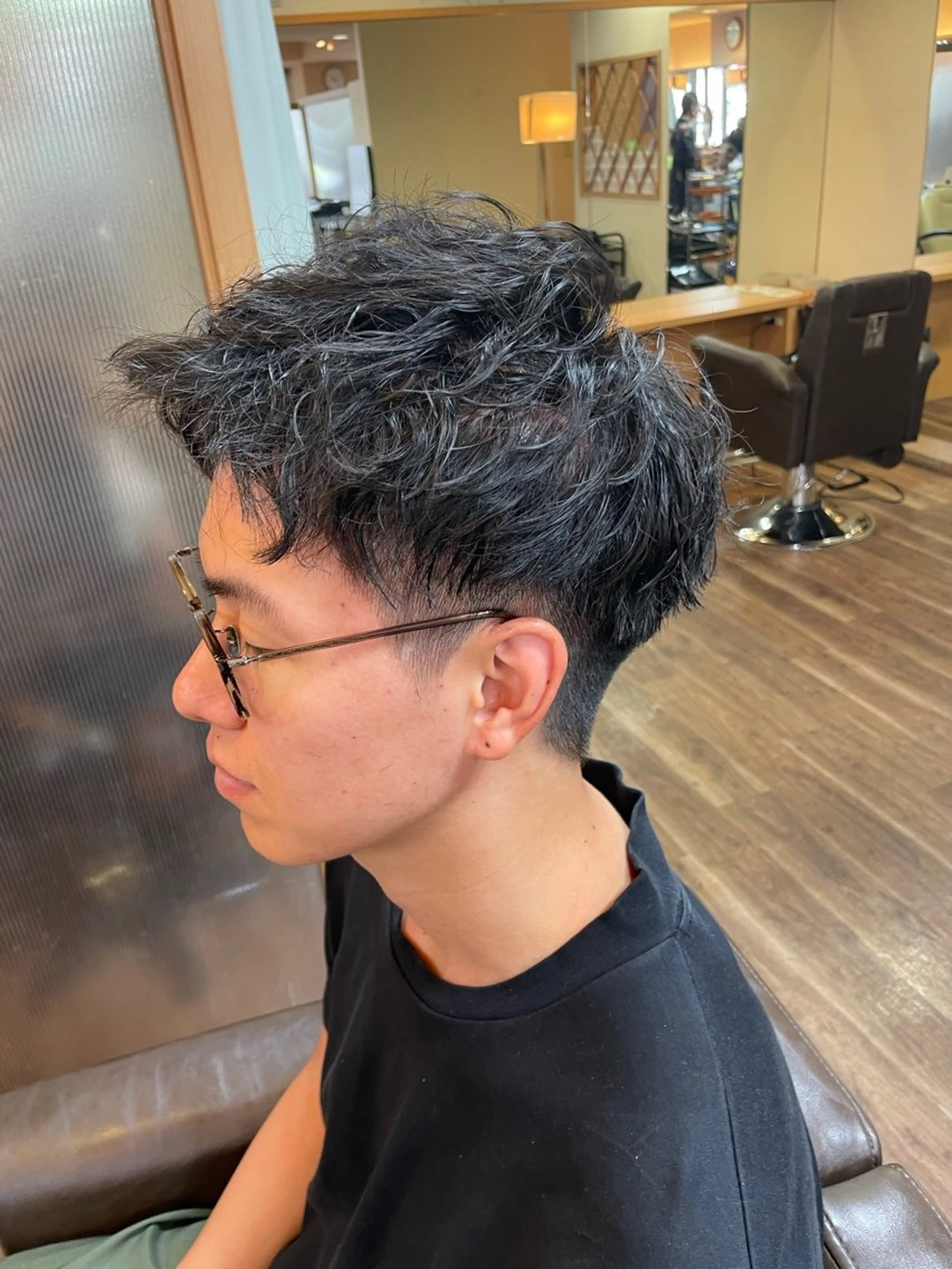 メンズ 中野 里咲のヘアスタイル