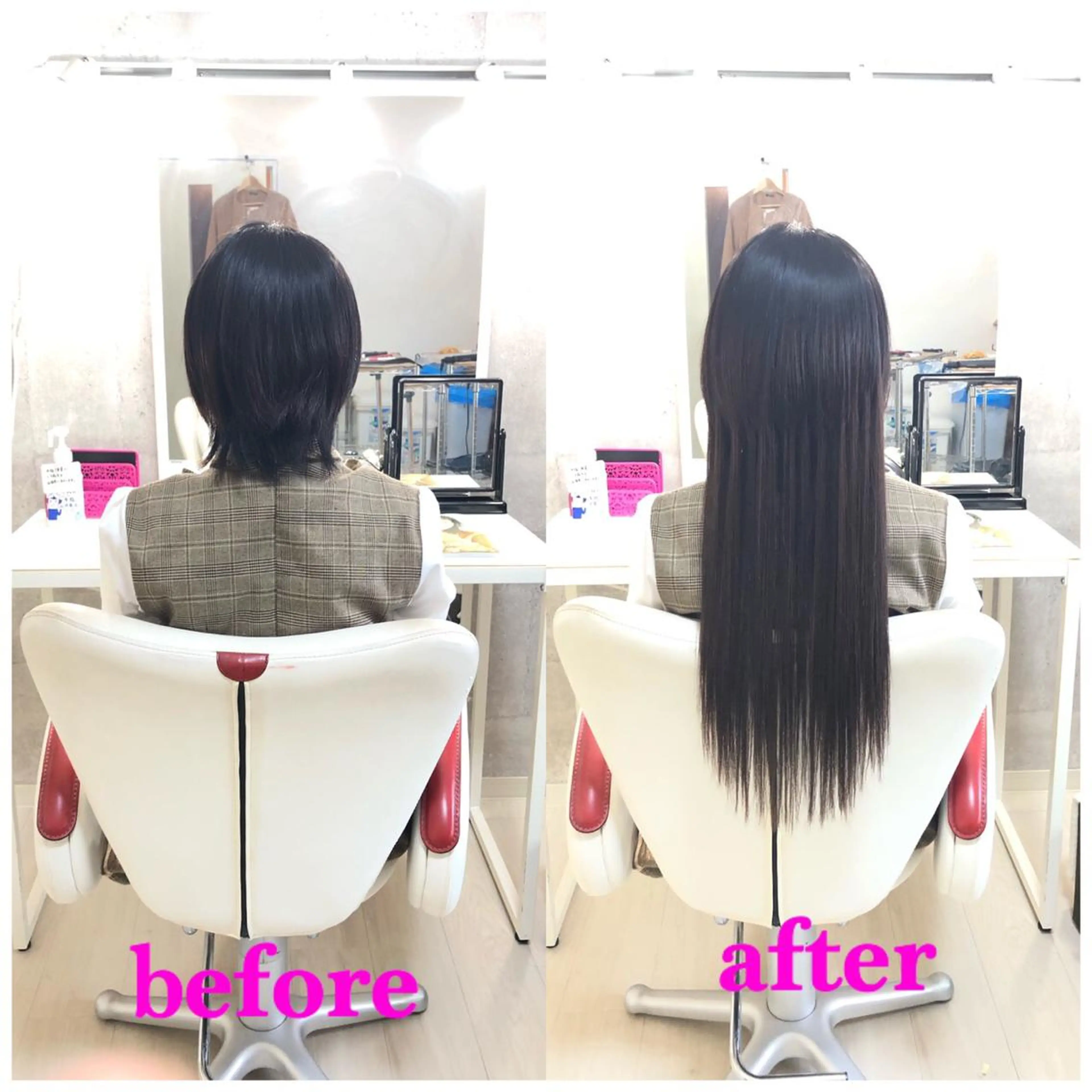 ロング エクステ 🌸ドレスアップ 心斎橋店🌸のヘアスタイル