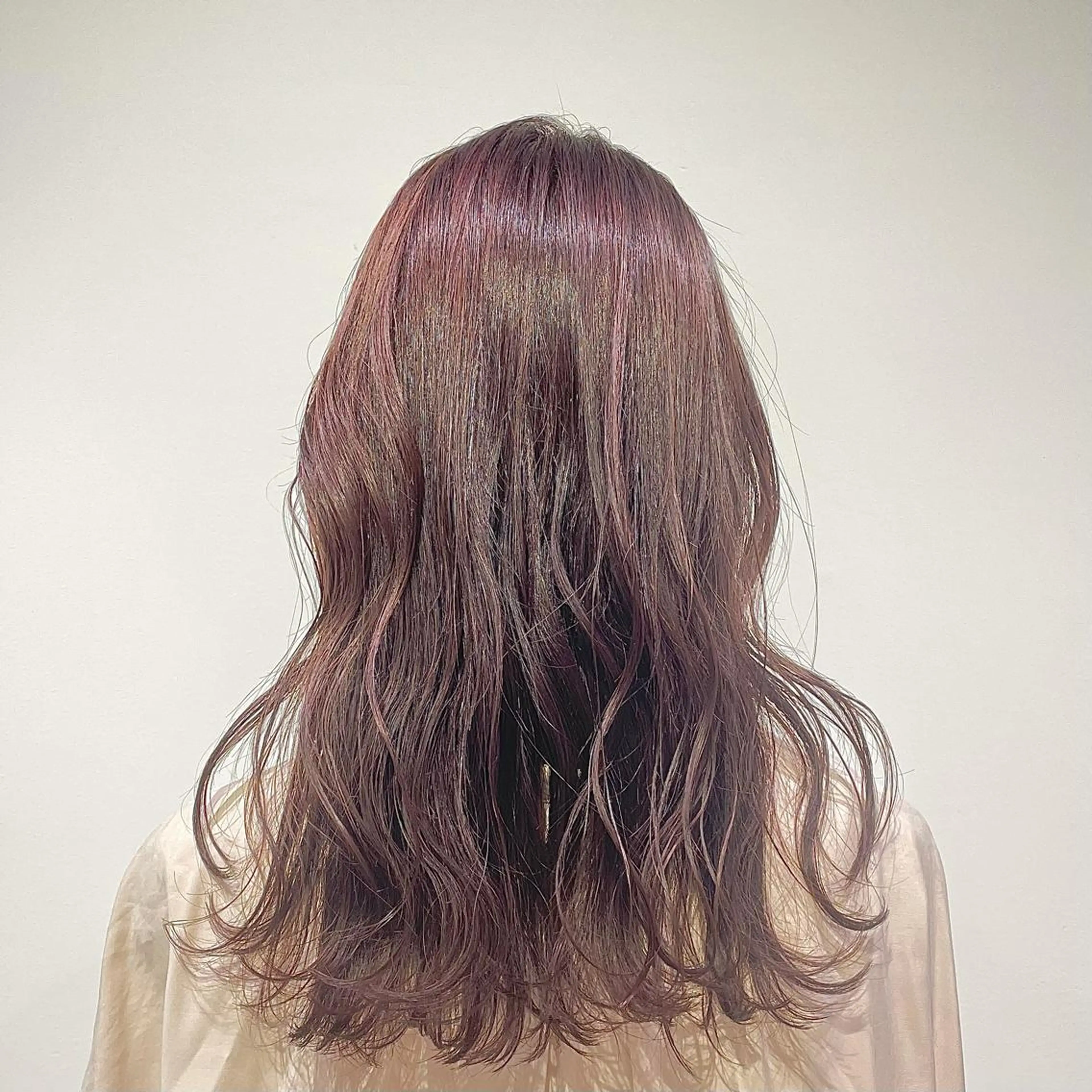 ミディアム 清瀬駅/痛ませない 縮毛矯正/山崎のヘアスタイル