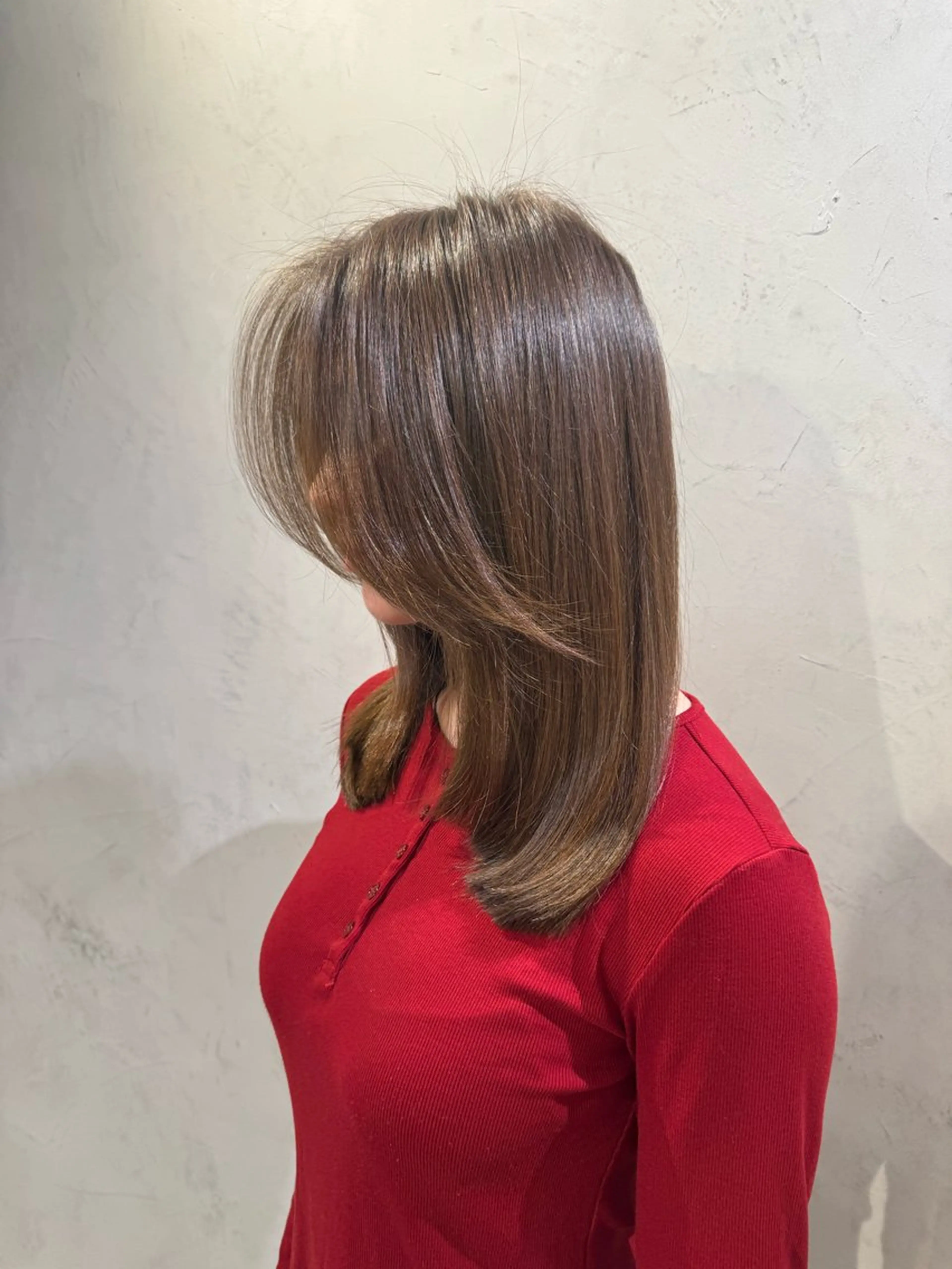 ロング カット トリートメント 🇺🇸海外レイヤー yunoのヘアスタイル