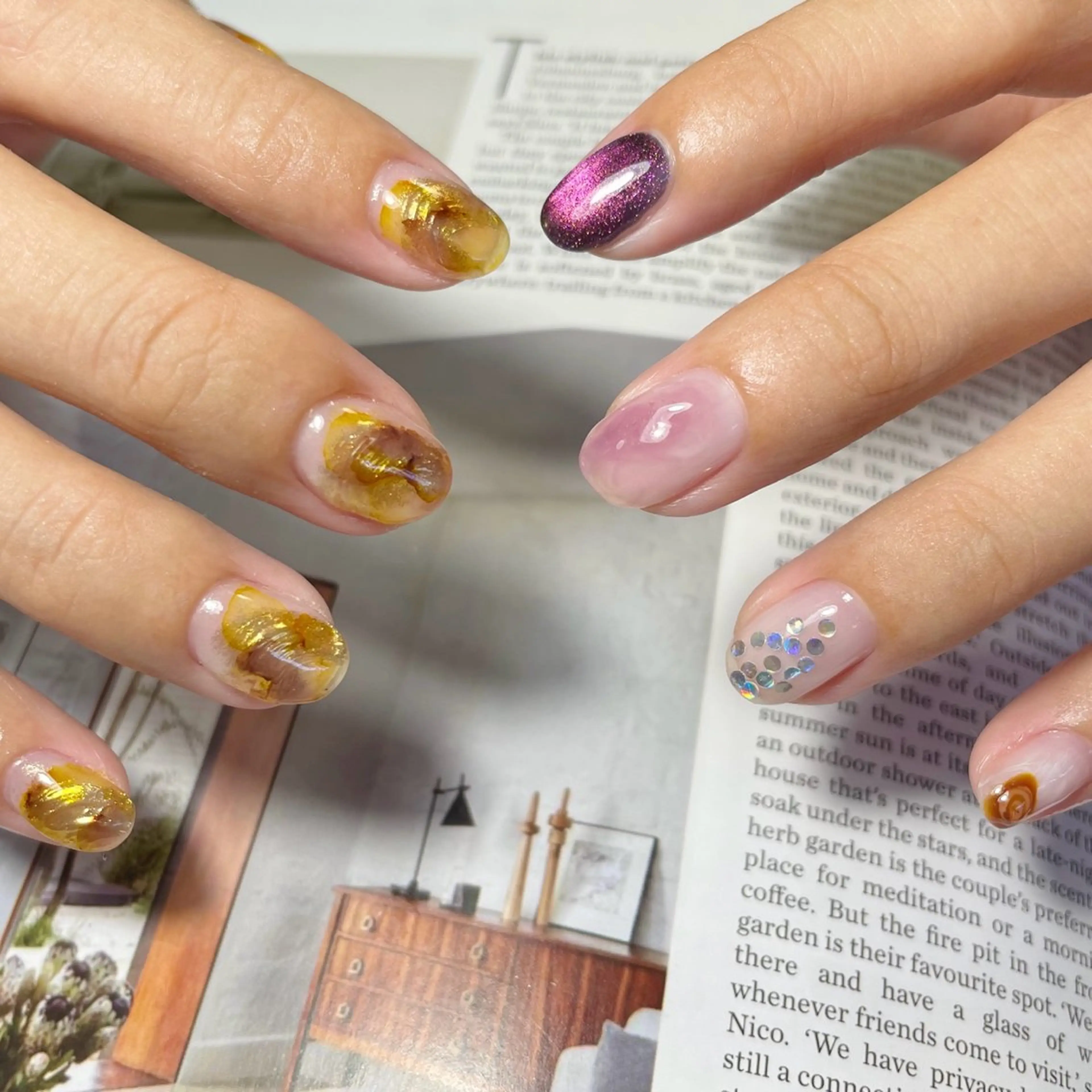 ネイル Lofinails ちひろのネイルデザイン