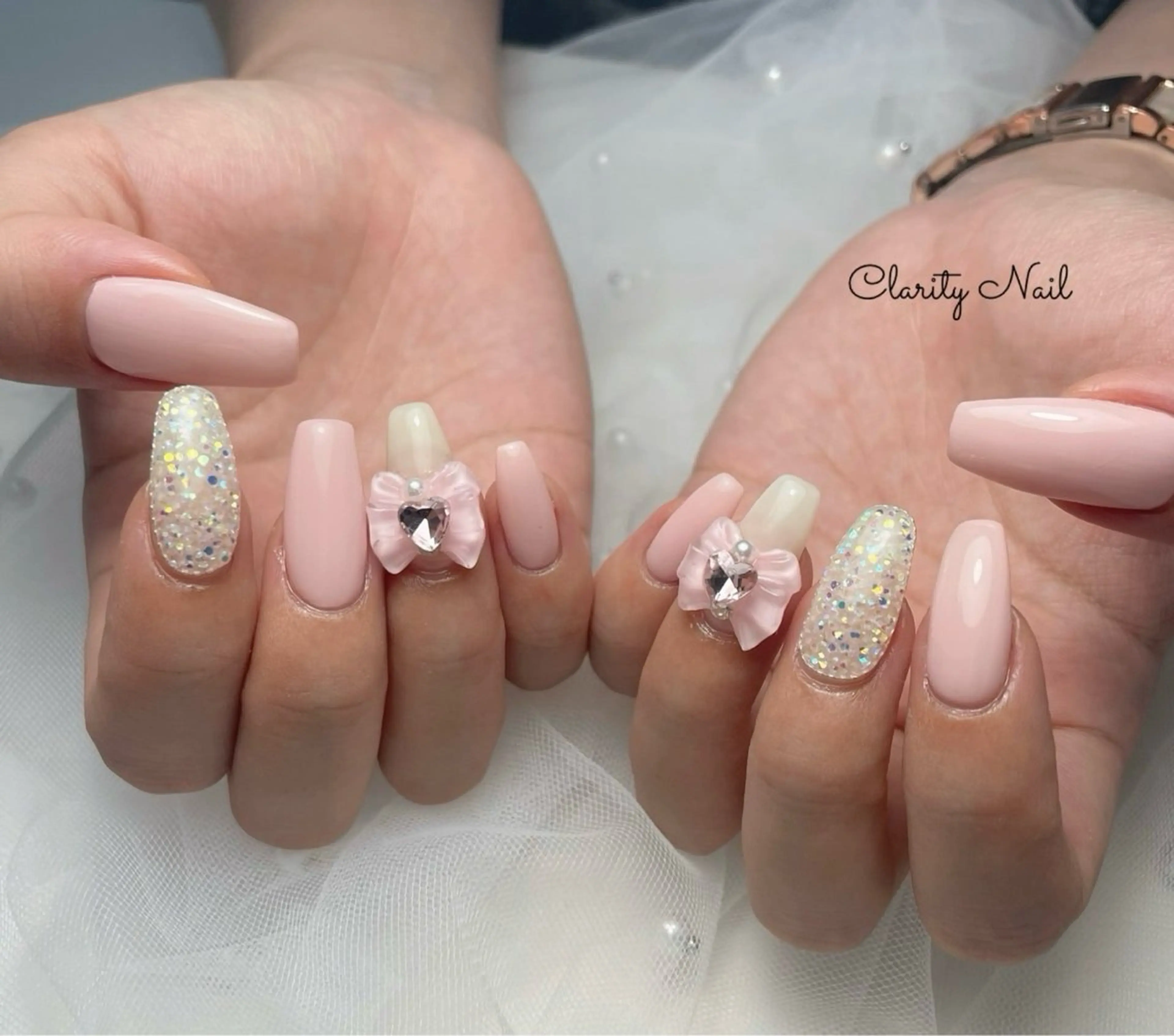 ネイル アートネイル 持ち込み ハンドネイル Clarity Nailのネイルデザイン