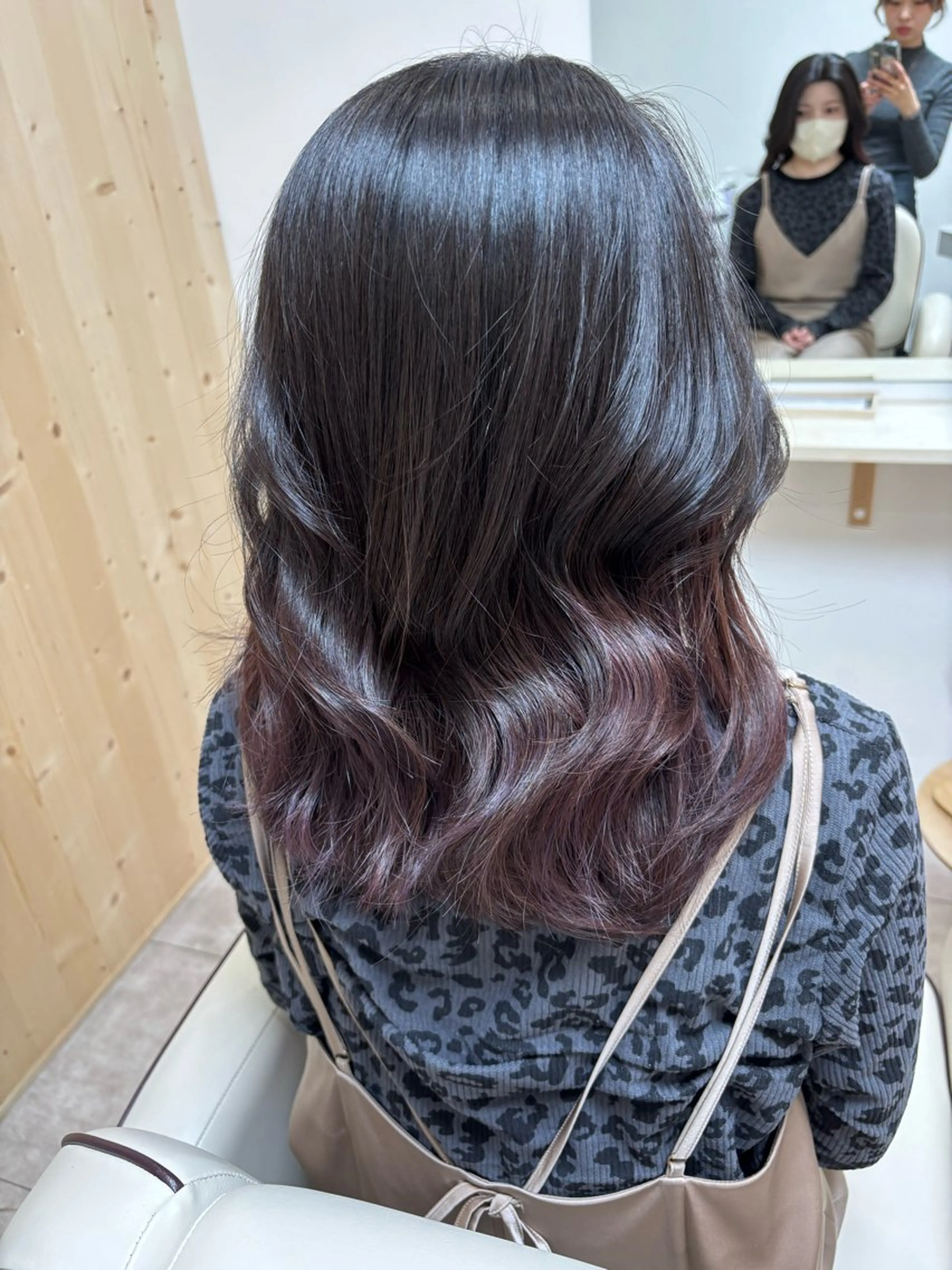 ミディアム カラー カット ヘアカラー トリートメント hair salon  Garance所属・akane/大和田 駅/ Garanceのヘアスタイル