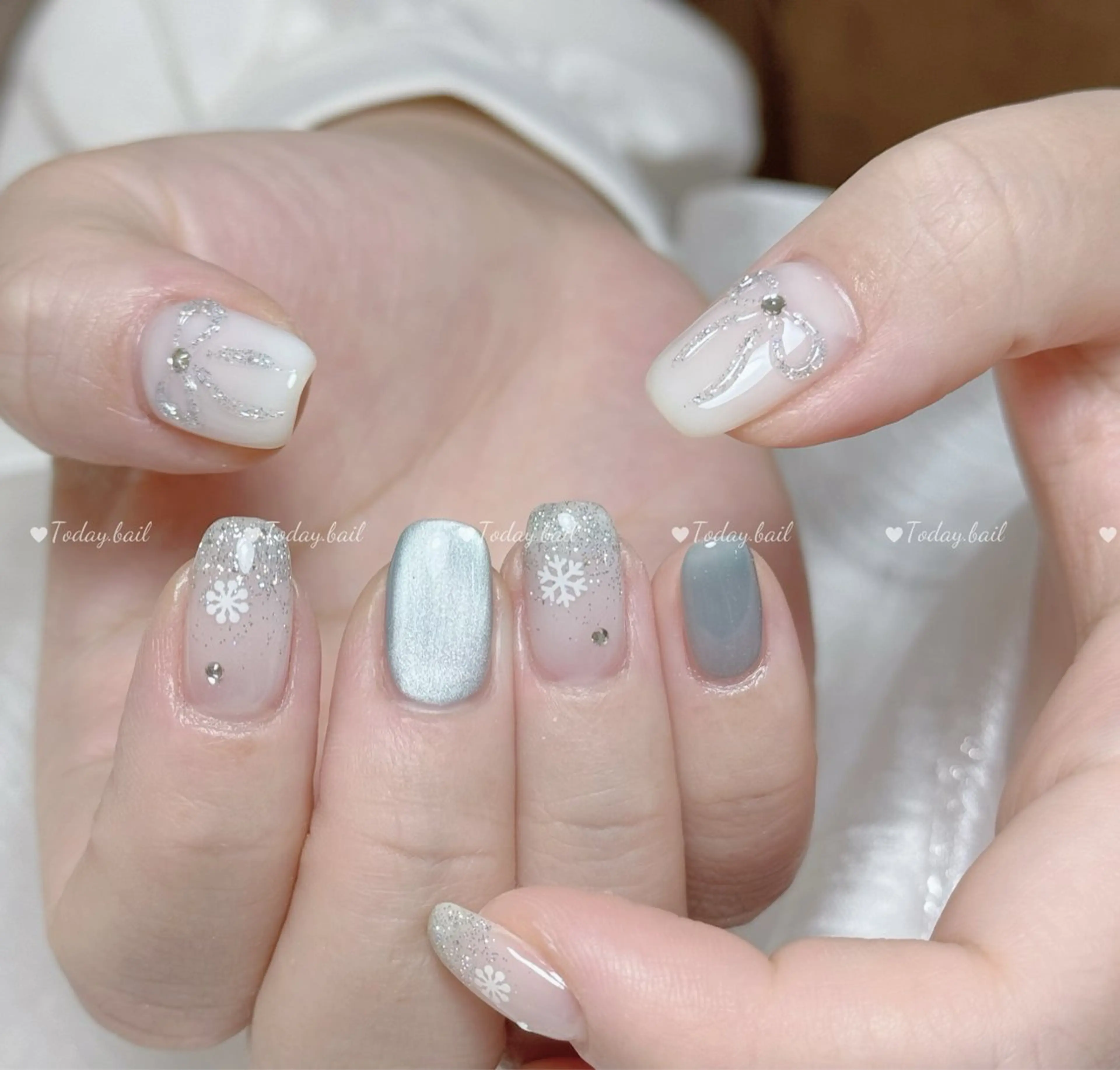 ネイル ハンドネイル 🎀Today nail💅のネイルデザイン